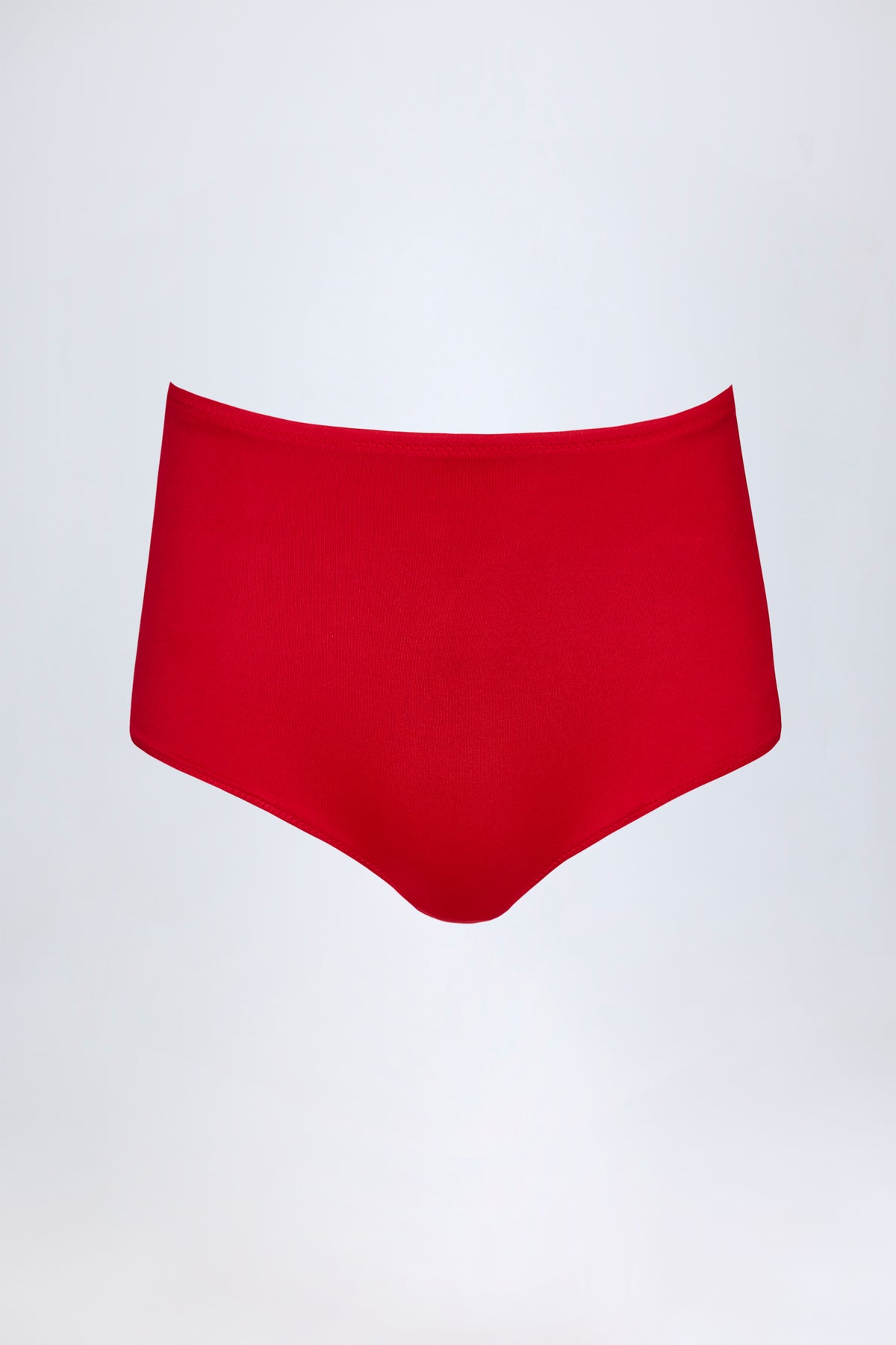 ⁣⁢Slinky Jersey Low-Rise Hotpants in Feuerrot⁤⁣
