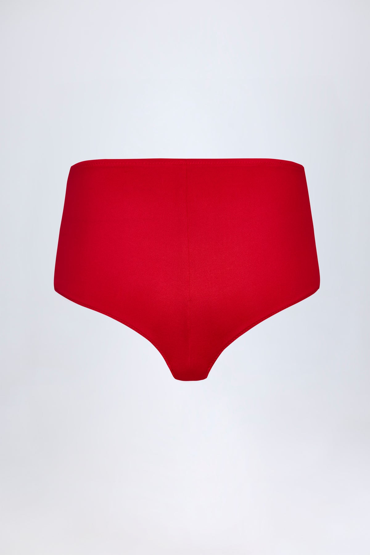⁣⁢Slinky Jersey Low-Rise Hotpants in Feuerrot⁤⁣
