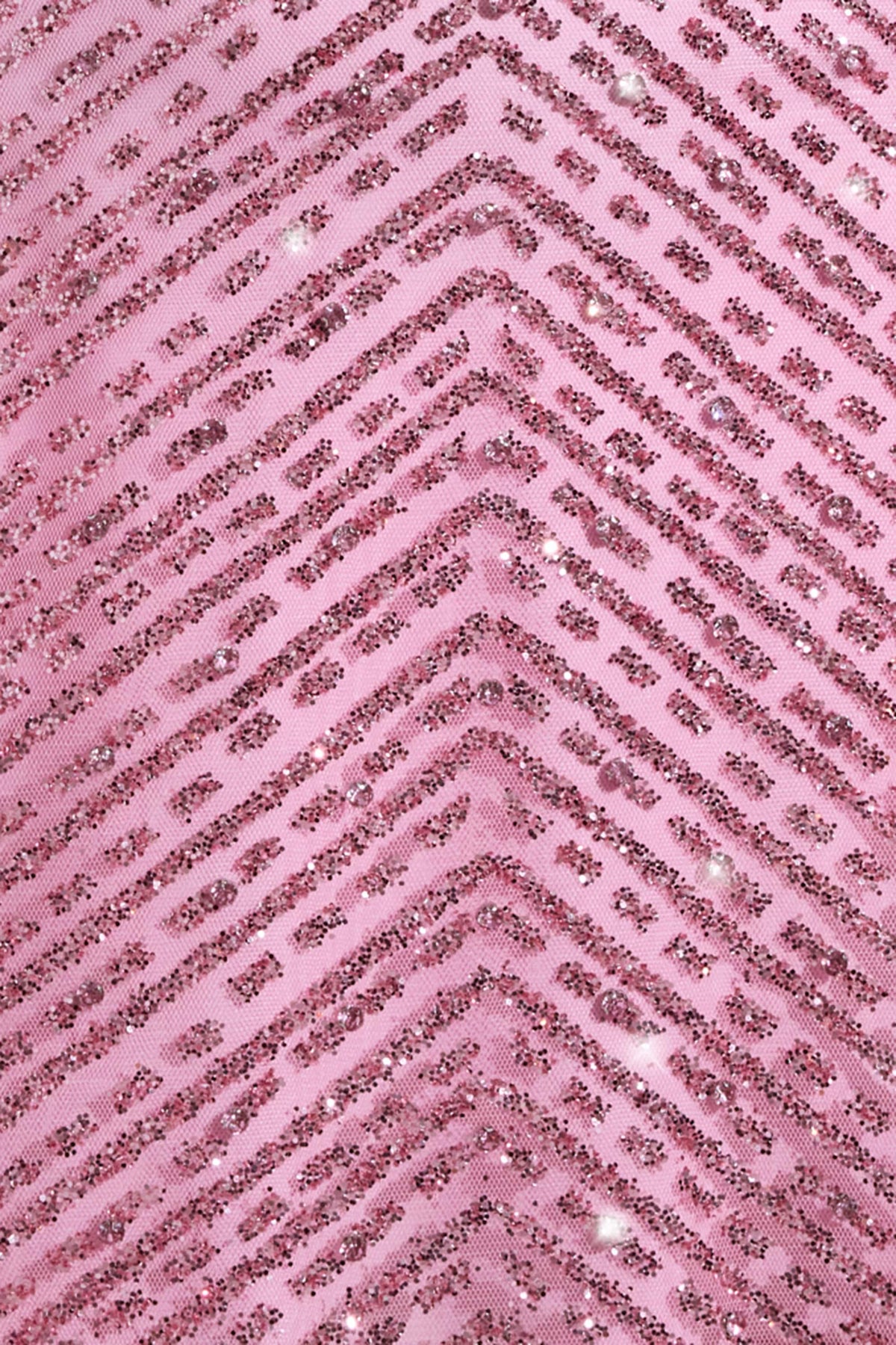 ⁣⁢Verzierter Low-Waist-A-Linien-Mikrominirock in Pink⁤⁣