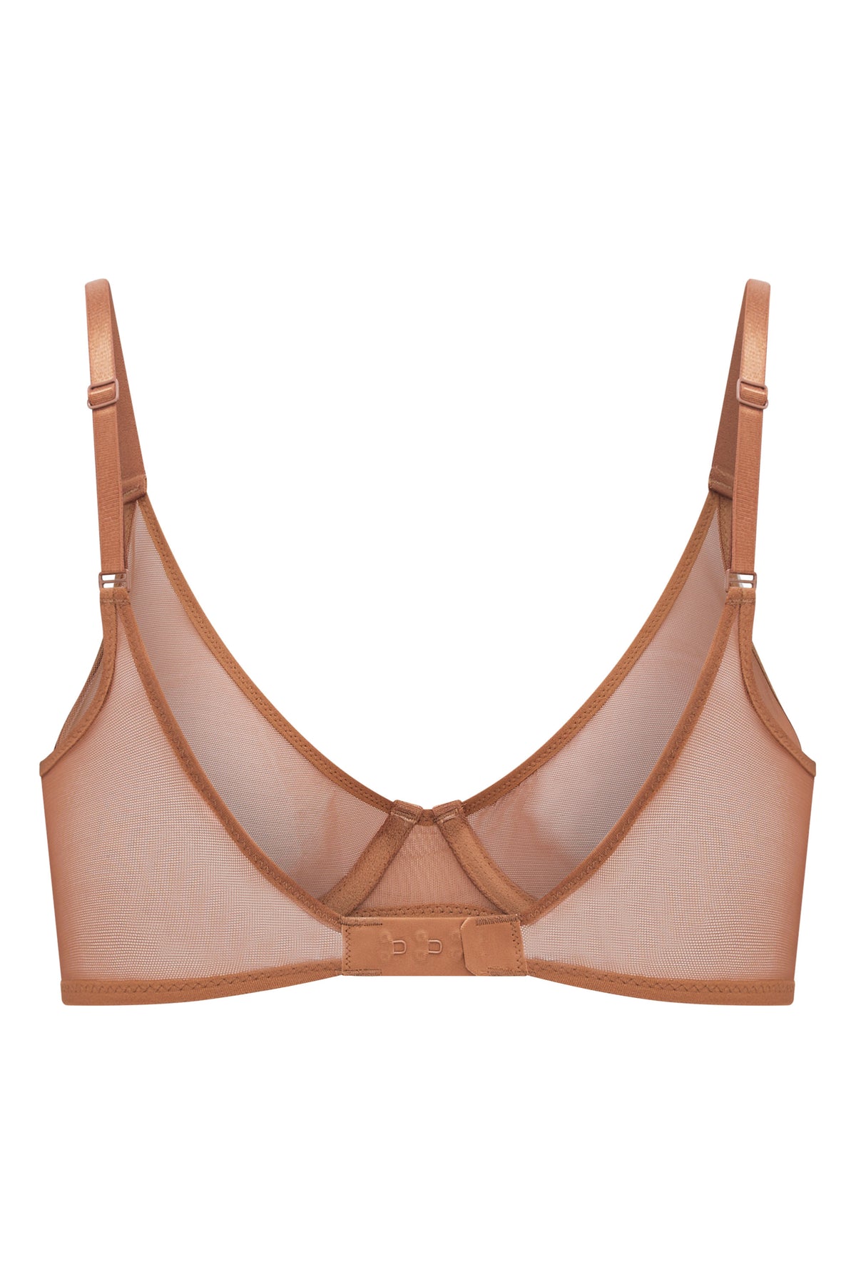 ⁣⁢Soft Mesh Single Layer Bügel-BH in Honey⁤⁣