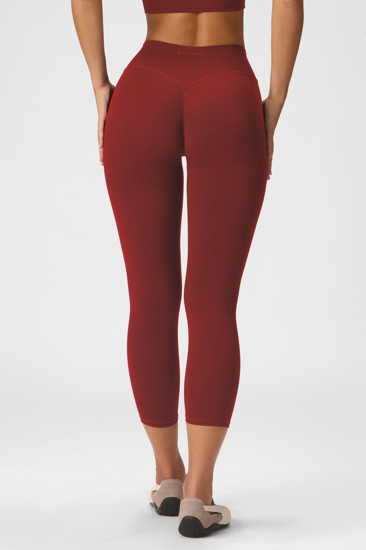 ⁣⁢Soft Active 7/8 Leggings in Dunkelkirsche⁤⁣ - 2