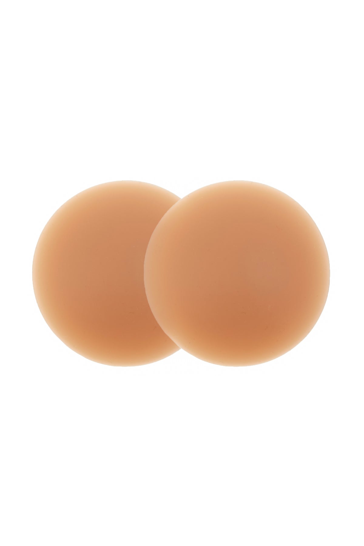 ⁣⁢Wiederverwendbare Silikon-Brustwarzenabdeckungen in Almond⁤⁣ - 2