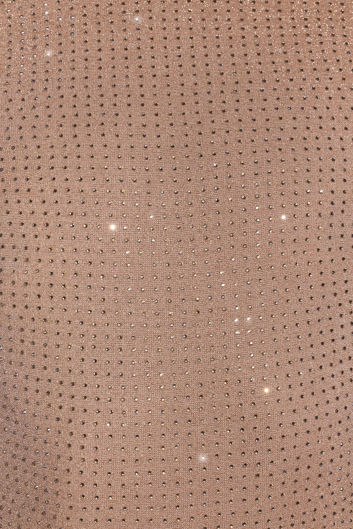 ⁣⁢Verziertes langärmliges Abendkleid in Gold⁤⁣