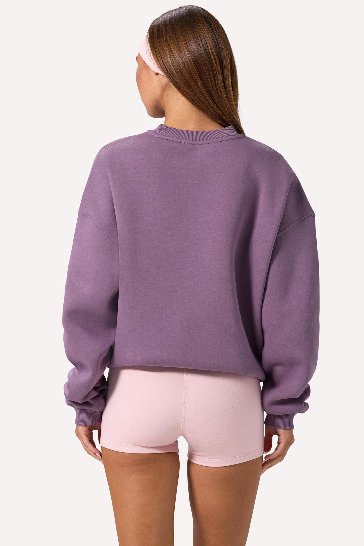 ⁣⁢Oversized Rundhals-Pullover in Dusk⁤⁣ - 2