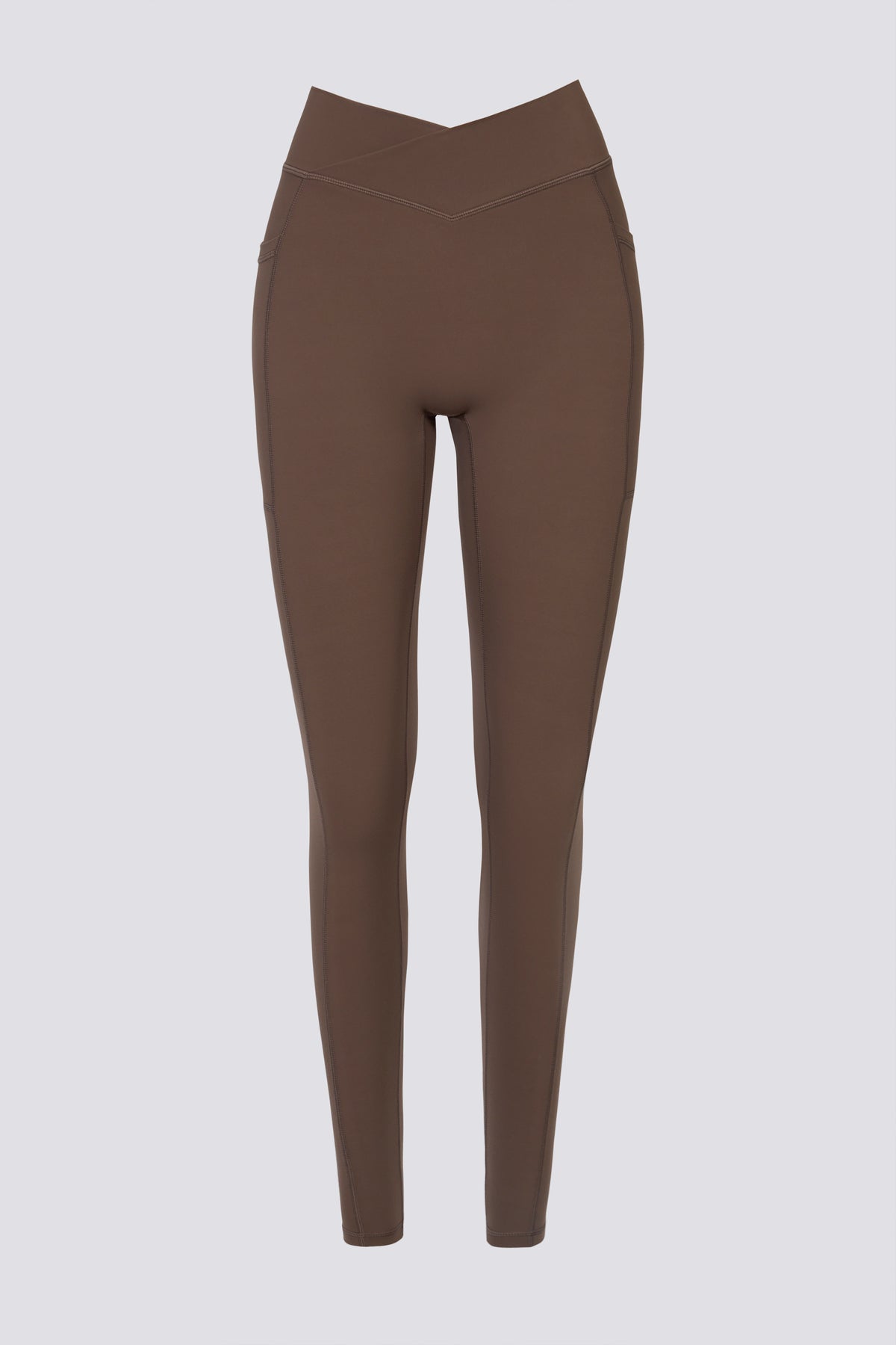 ⁣⁢Soft Active Lange Leggings in Cocoa⁤⁣ - 2