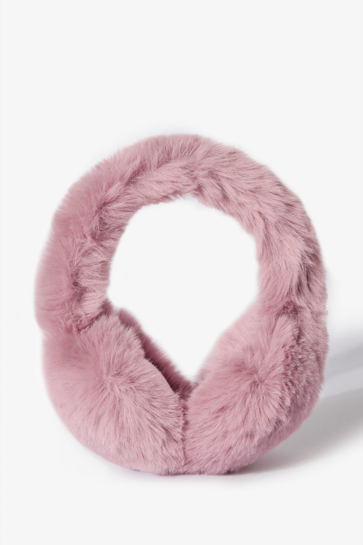 ⁣⁢Kunstfell-Ohrenschützer in Powder Pink⁤⁣ - 1