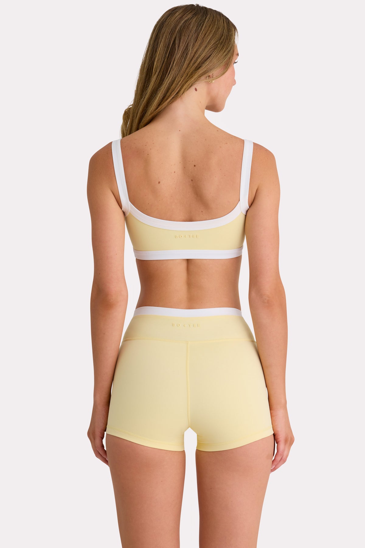 ⁣⁢Soft Active Shorts in Lemon⁤⁣ - 2