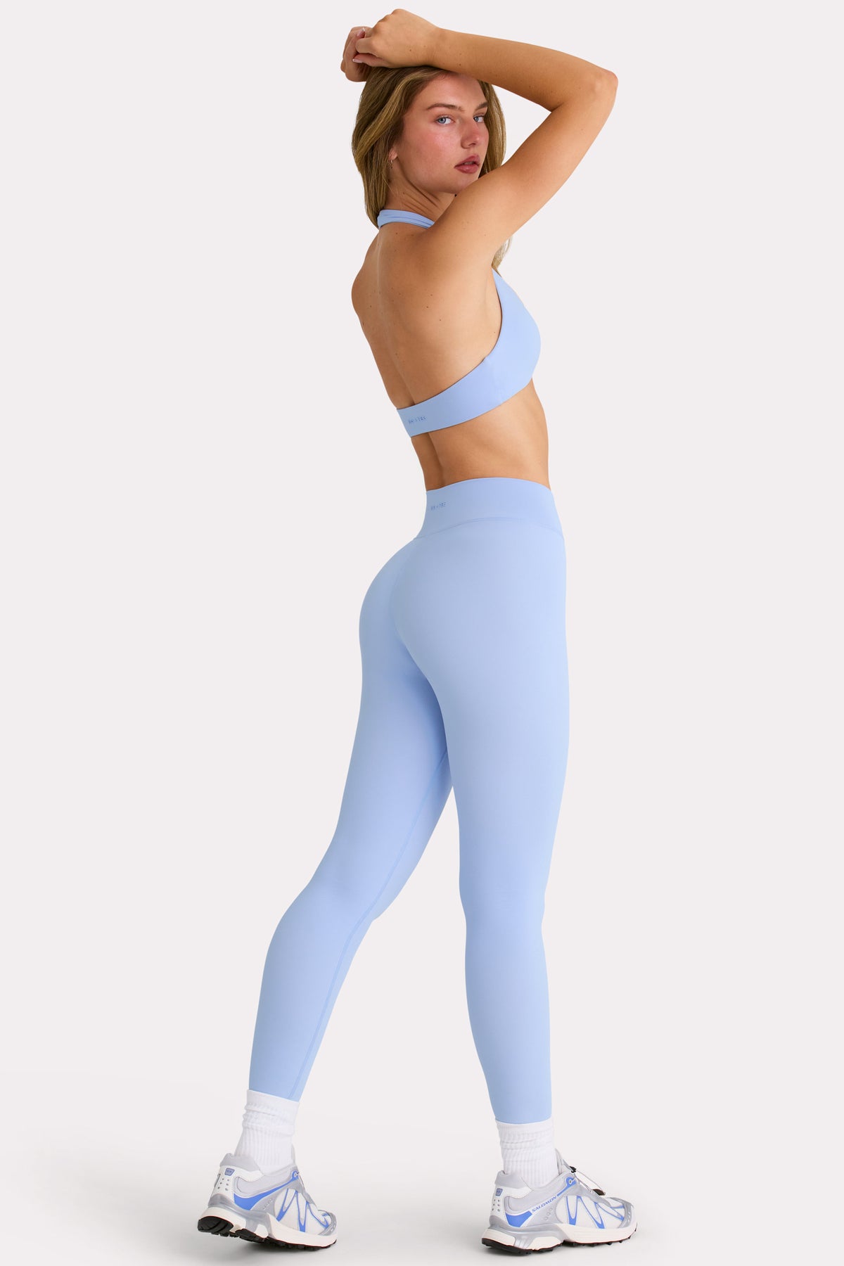 ⁣⁢Soft Active Leggings in voller Länge in Sky⁤⁣ - 2