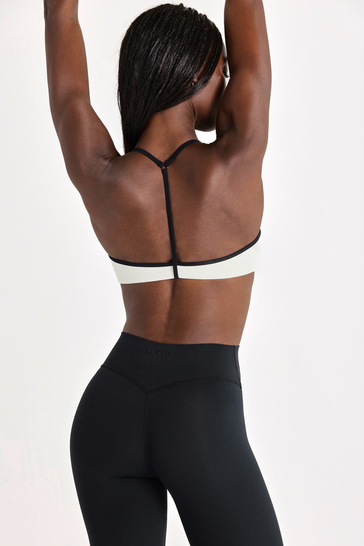 ⁣⁢Soft Active Sport-BH in Elfenbein⁤⁣