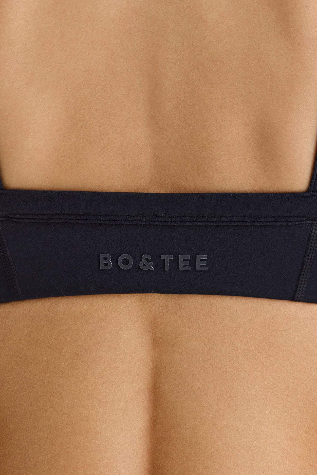 ⁣⁢Soft Active Sport-BH mit kontrastierendem Besatz in Schwarz⁤⁣