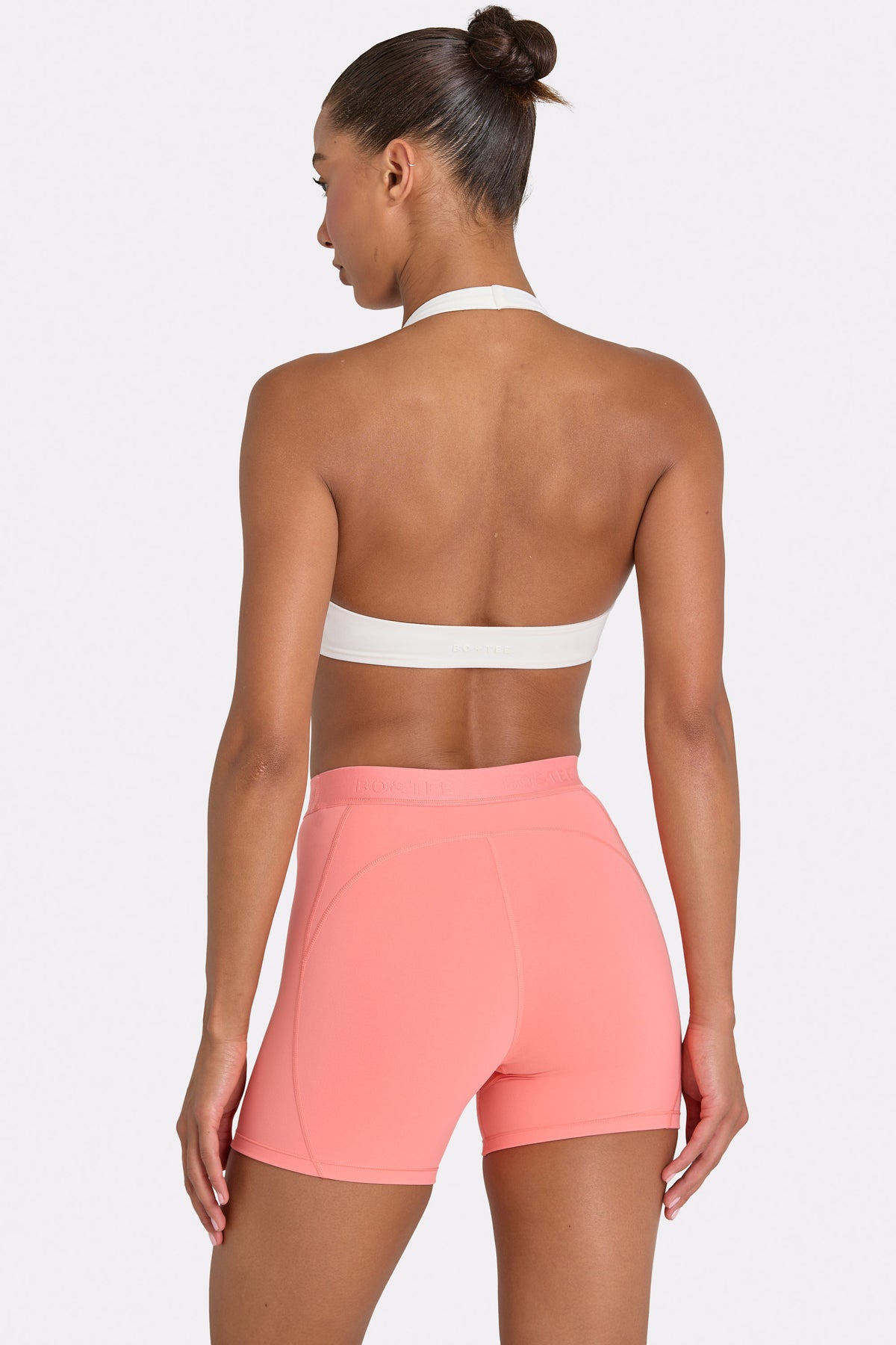 ⁣⁢Soft Active Minishorts in Koralle⁤⁣