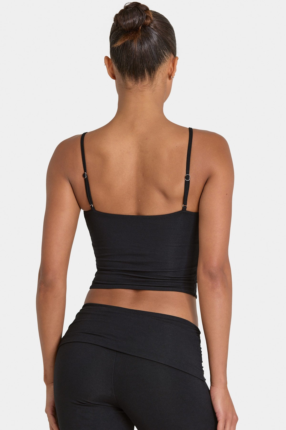 ⁣⁢ButterCloud™ Crop Tanktop in Schwarz⁤⁣ - 2