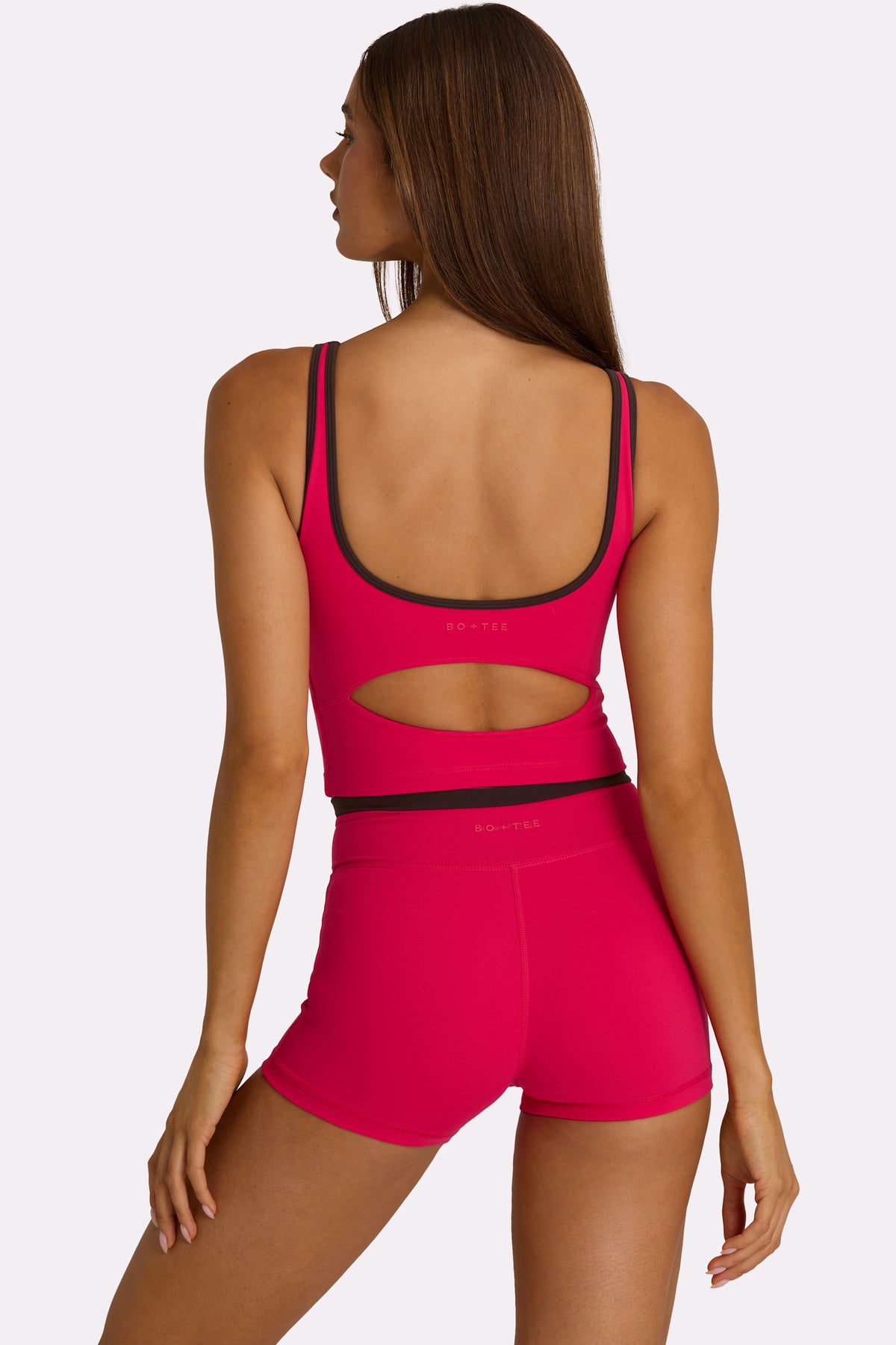 ⁣⁢Soft Active Tanktop in Hot Pink⁤⁣ - 2