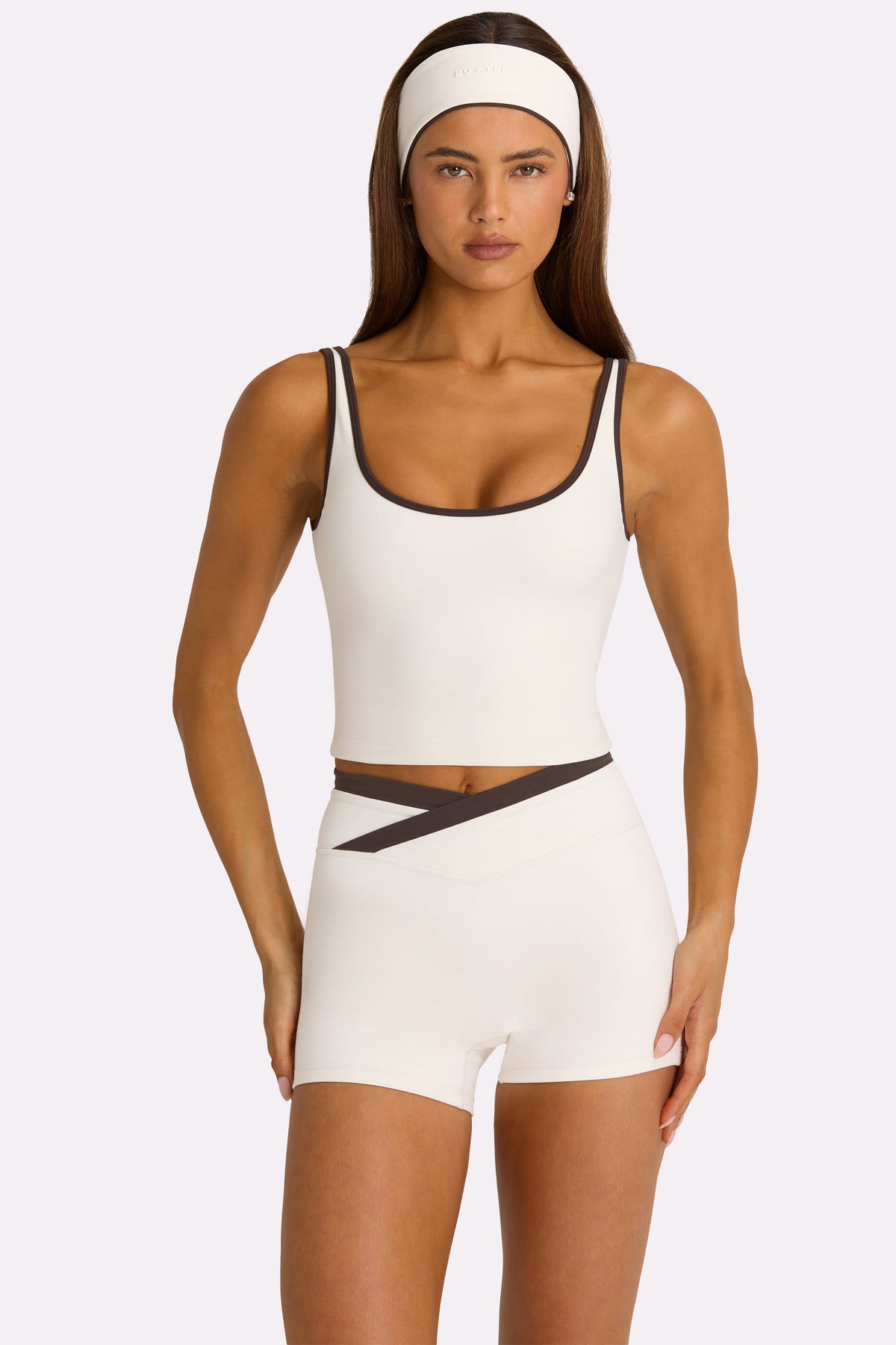 ⁣⁢Soft Active Tanktop in Coconut⁤⁣ - 1