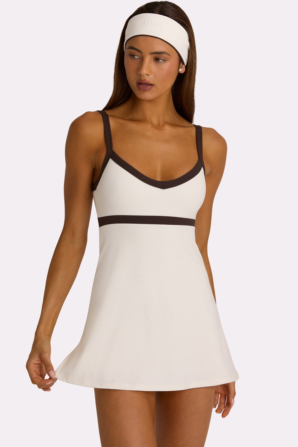 ⁣⁢Soft Active Tenniskleid in Coconut⁤⁣ - 1
