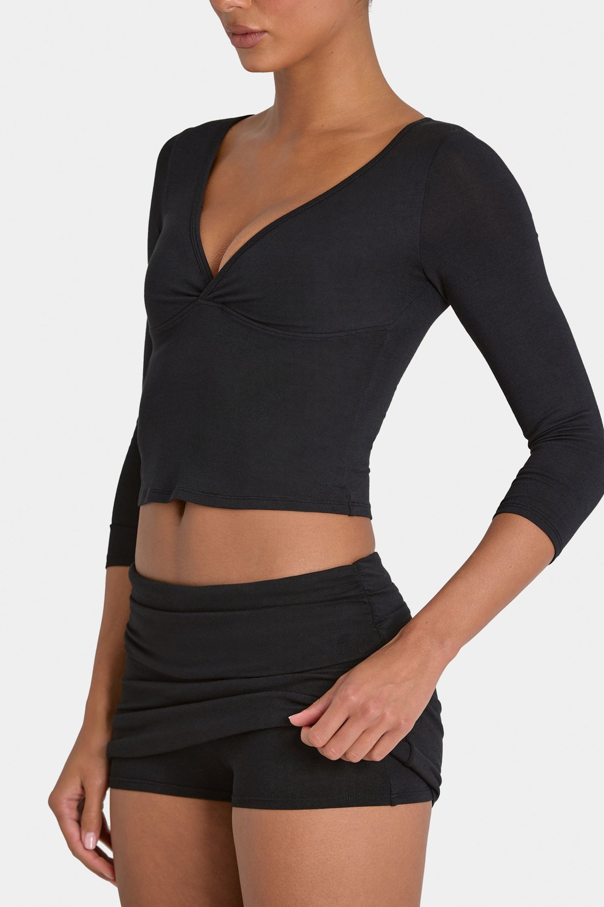 ⁣⁢ButterCloud™ Skort in Schwarz⁤⁣ - 2