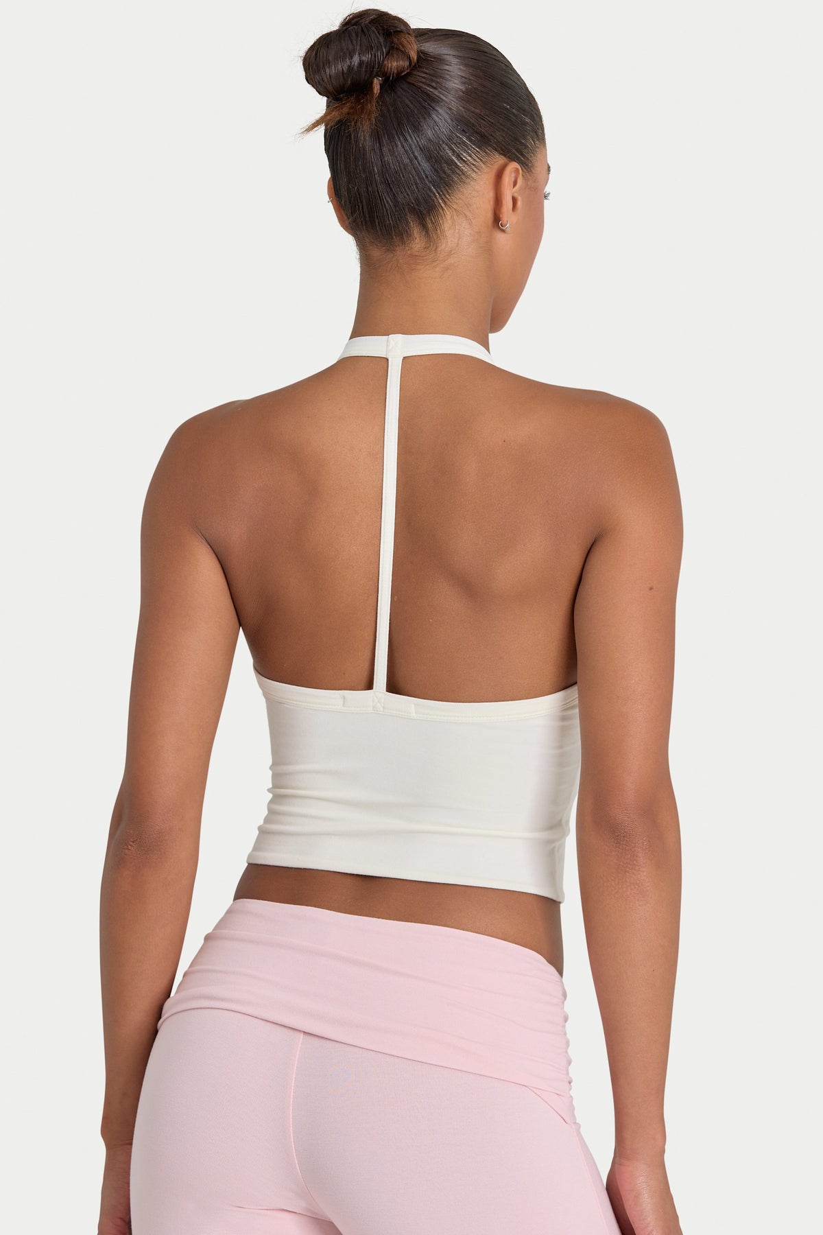 ⁣⁢ButterCloud™ Crop Tank Top in Kokosnuss⁤⁣