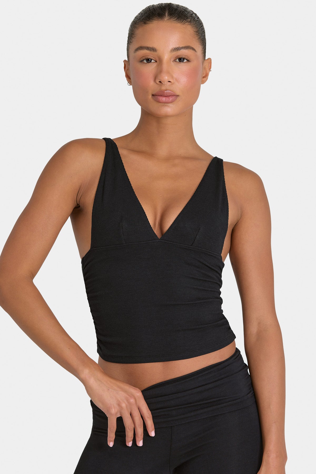 ⁣⁢ButterCloud™ Tanktop in Schwarz⁤⁣ - 1