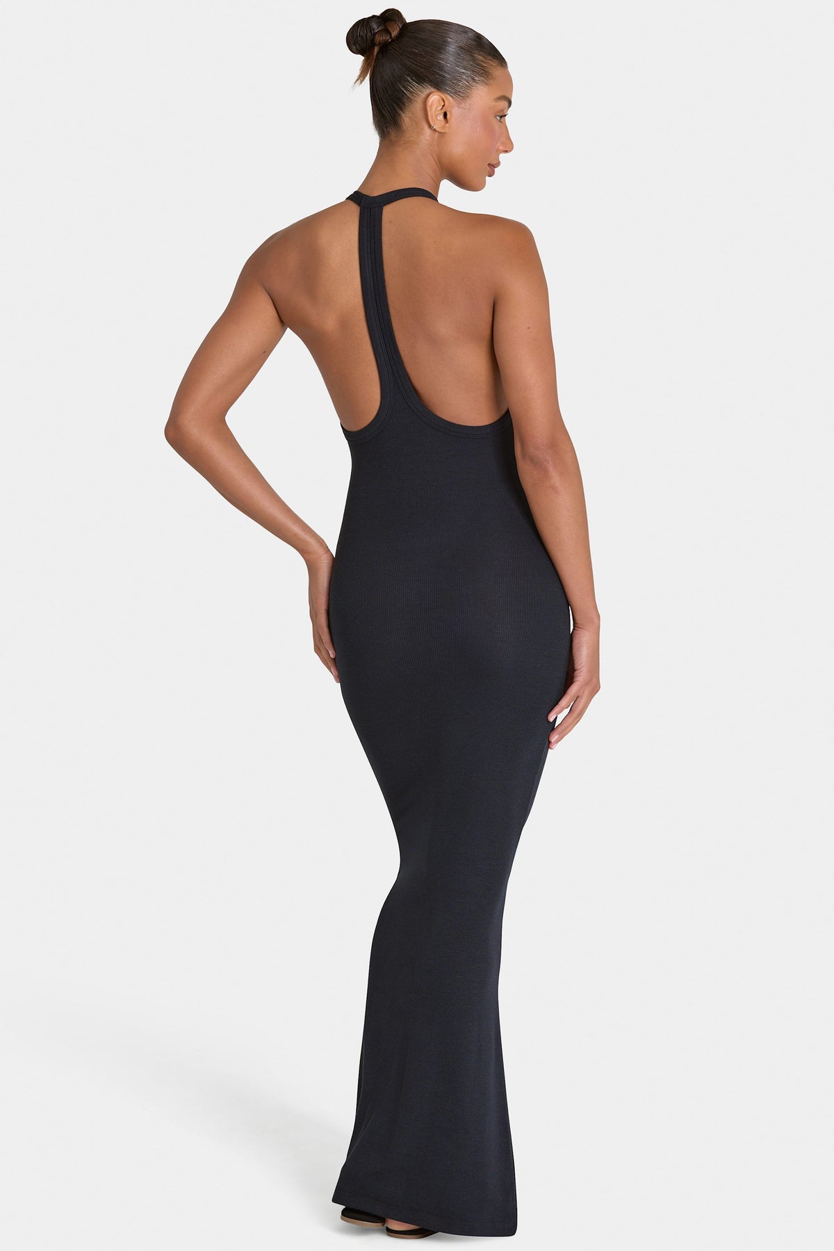 ⁣⁢ButterCloud™ Maxikleid in Schwarz⁤⁣ - 2