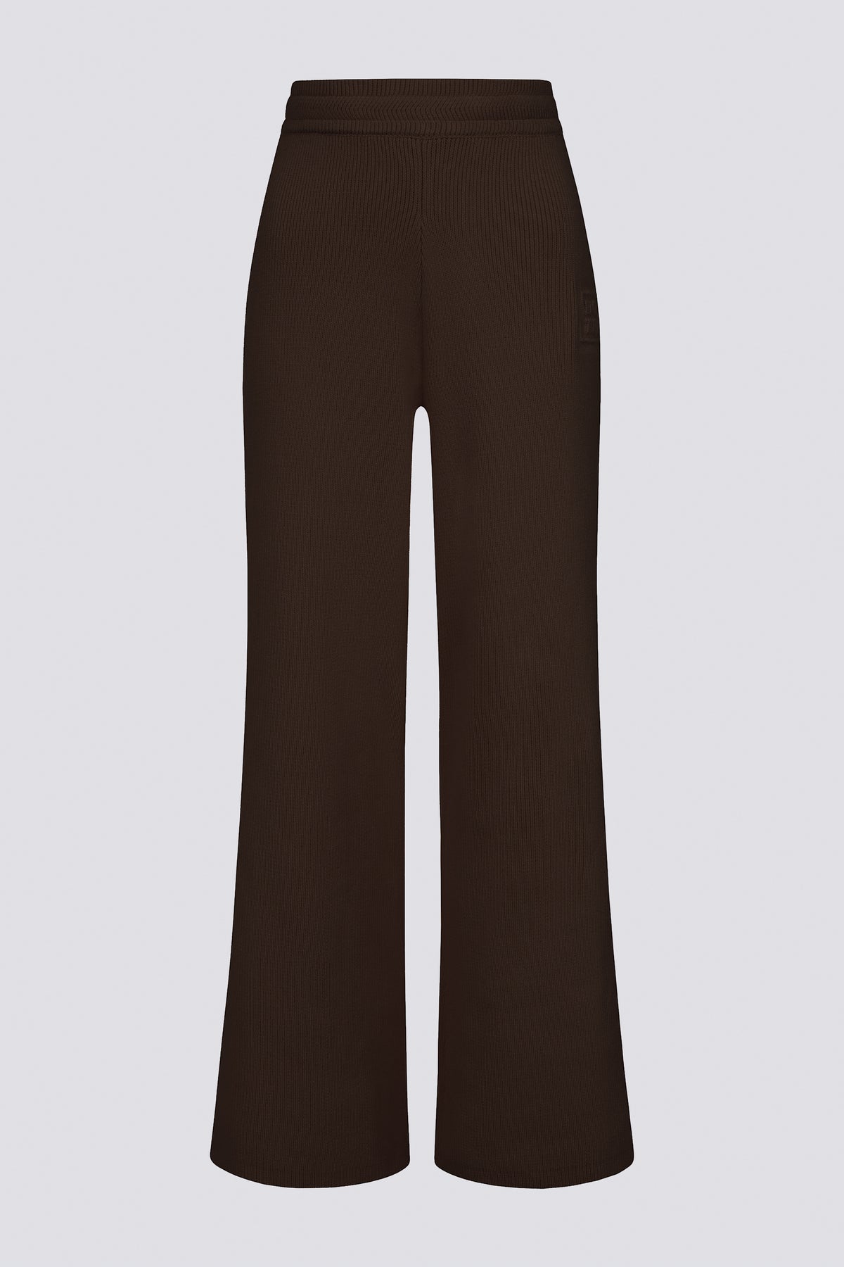 ⁣⁢Wide-Leg-Jogginghose aus Rippstrick in Pekan⁤⁣