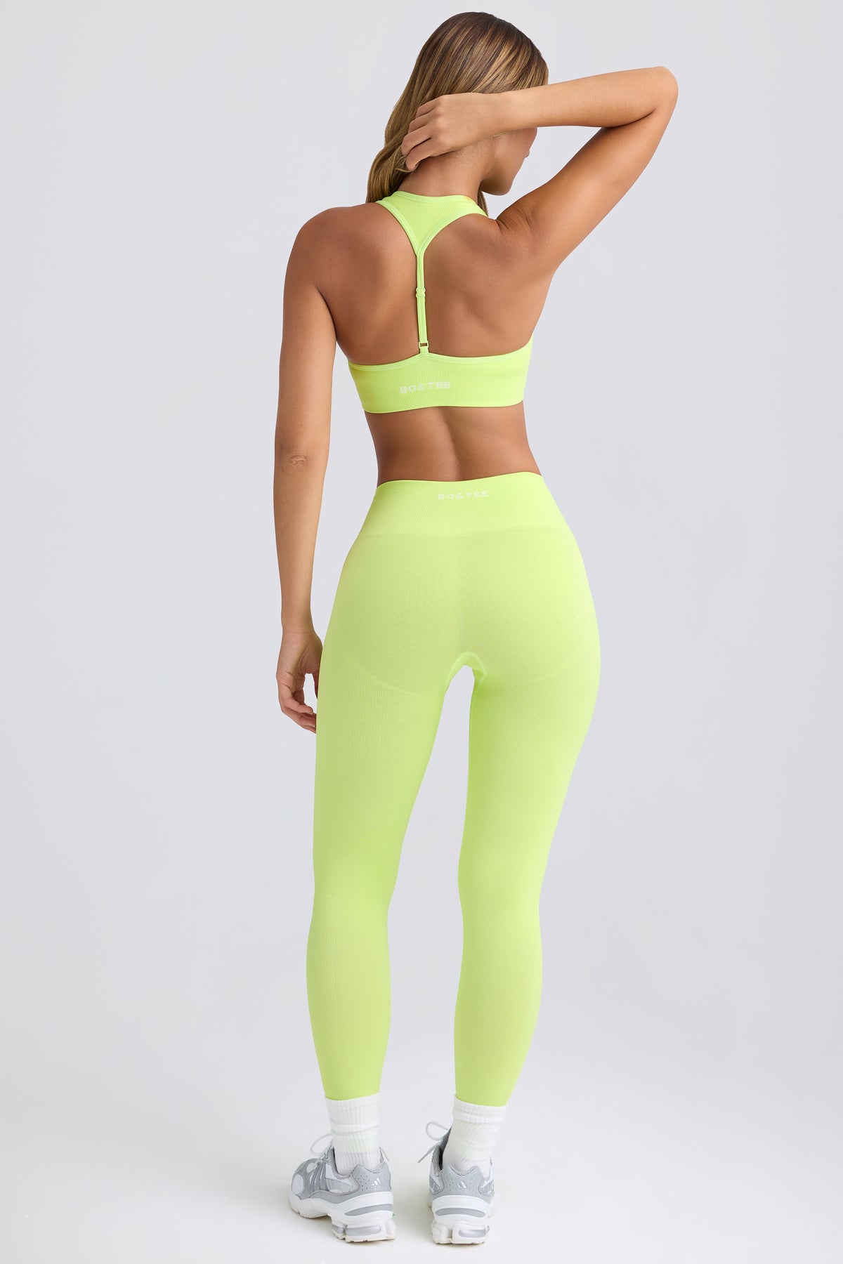 ⁣⁢Super Sculpt Seamless Leggings in Key Lime⁤⁣