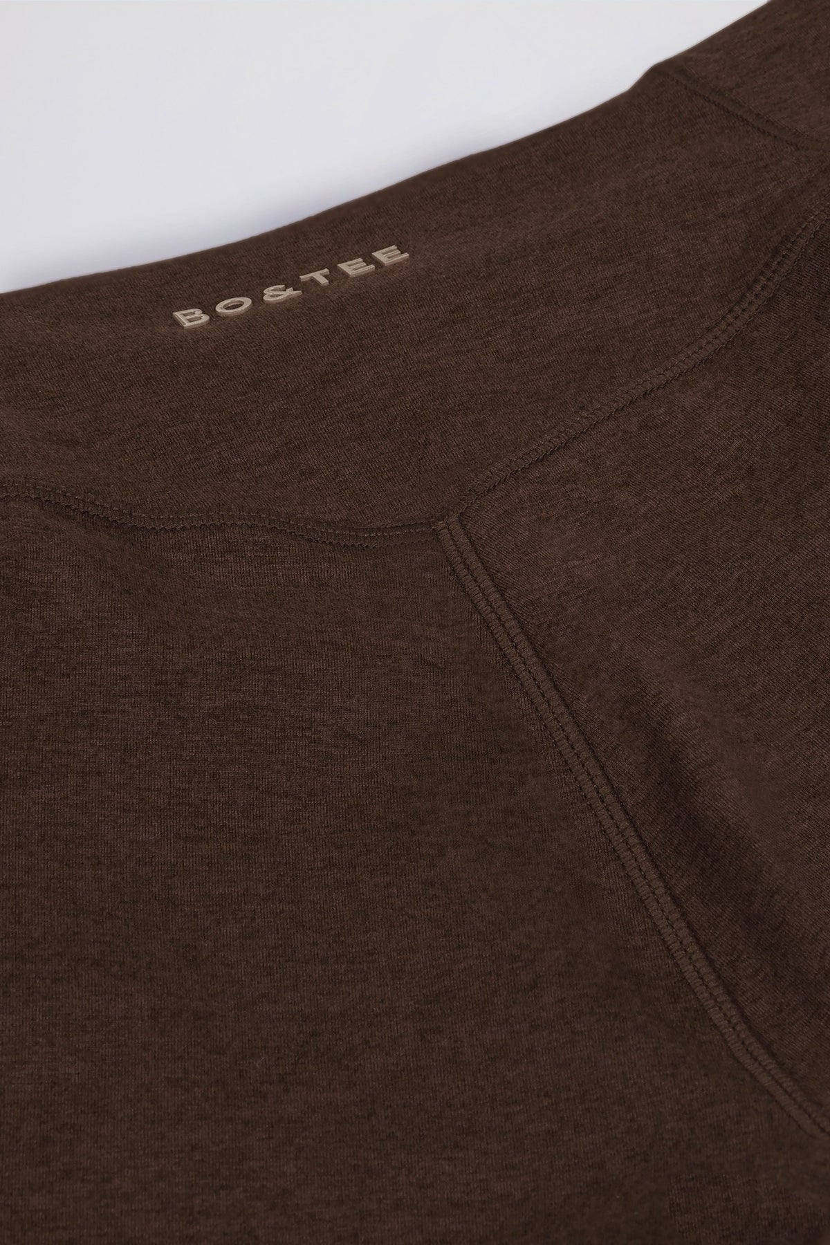 ⁣⁢Geraffte Minishorts in Pekan meliert⁤⁣