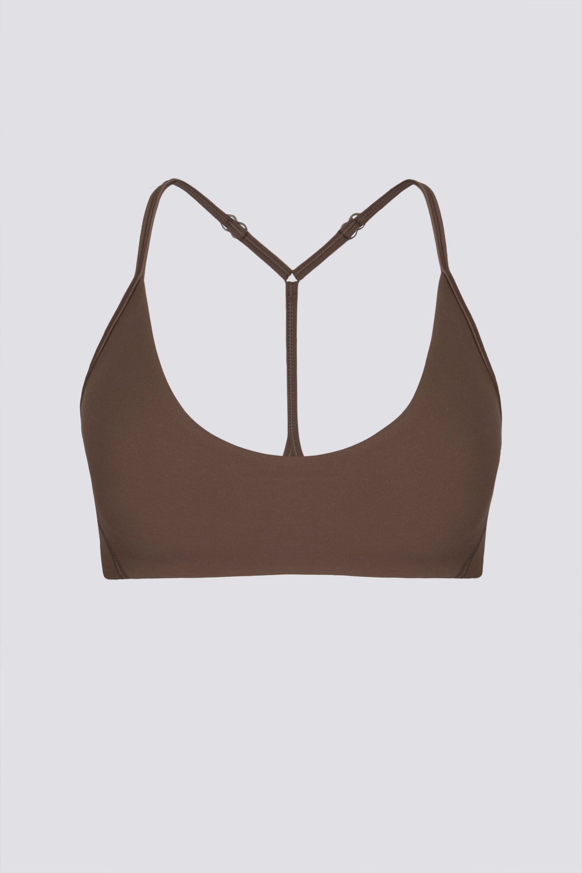 ⁣⁢Soft Active Racerback Sport-BH in Cocoa⁤⁣ - 2