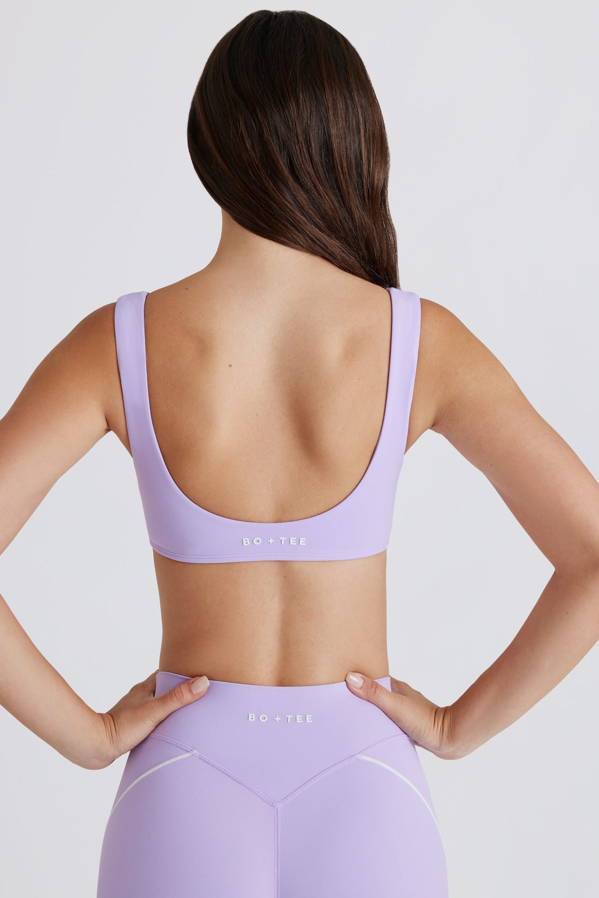 ⁣⁢Soft Active Twist-Front Sport-BH in Lavendel⁤⁣ - 2