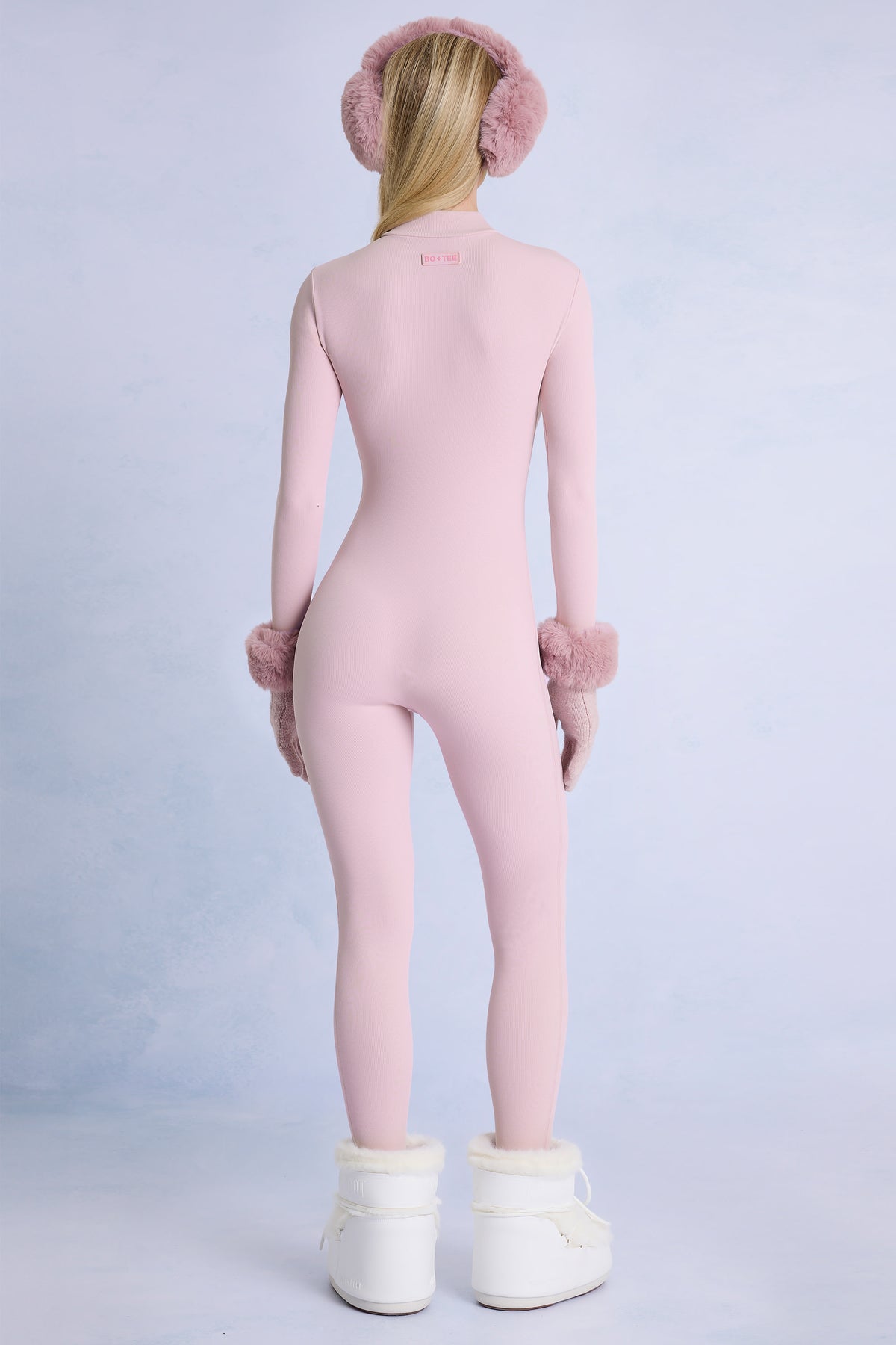 ⁣⁢Thermo-Basisschicht-Jumpsuit in Puderrosa⁤⁣ - 2