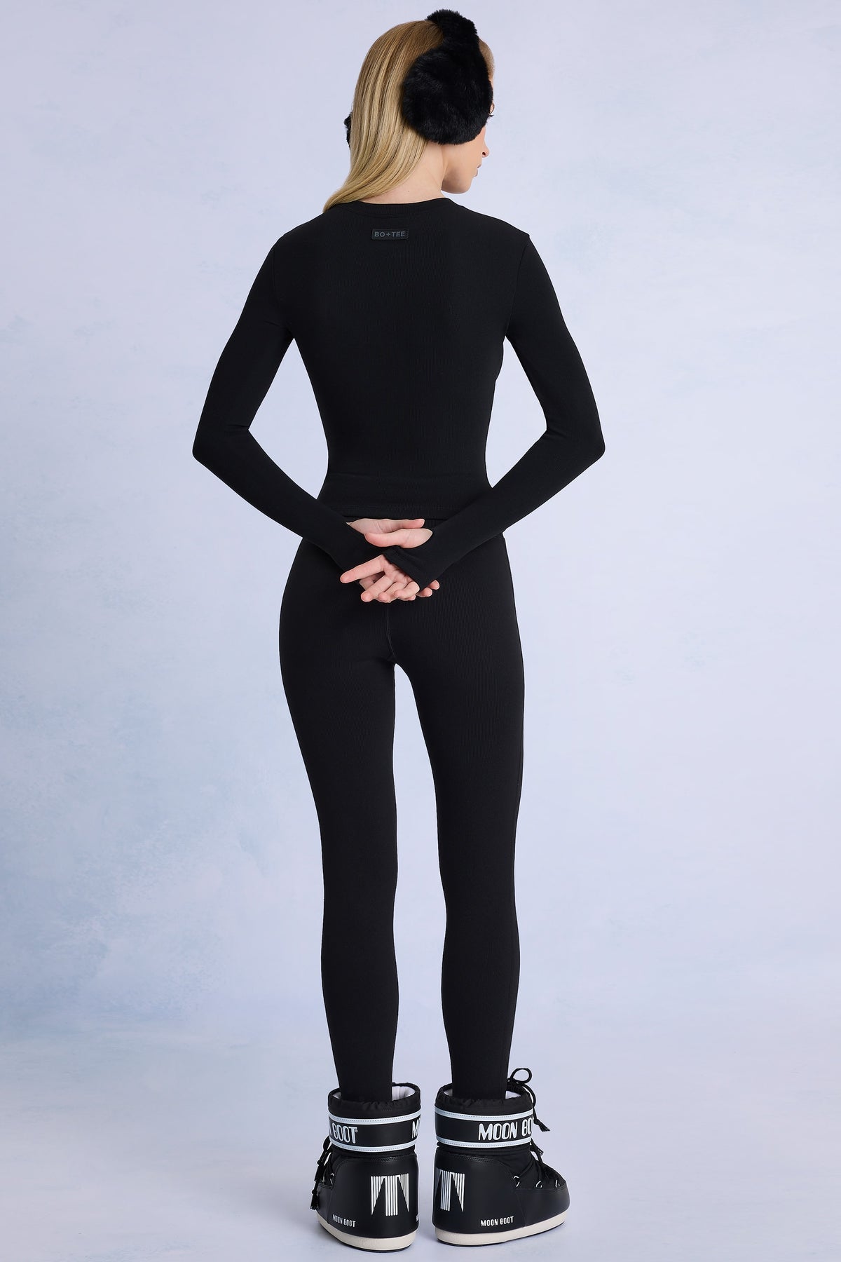 ⁣⁢Thermo-Basislayer-Leggings in Schwarz⁤⁣ - 2