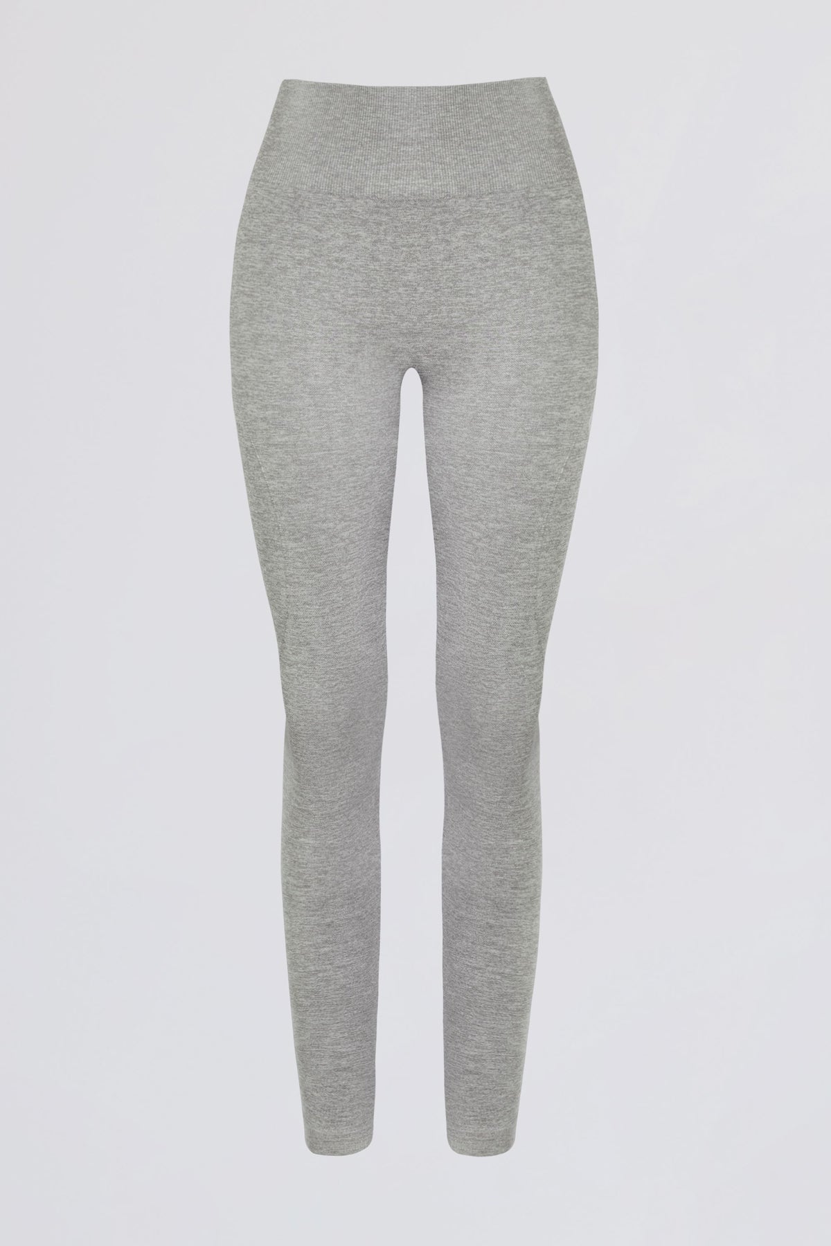 ⁣⁢Super Sculpt Seamless-High-Waist-Leggings in Grau meliert⁤⁣
