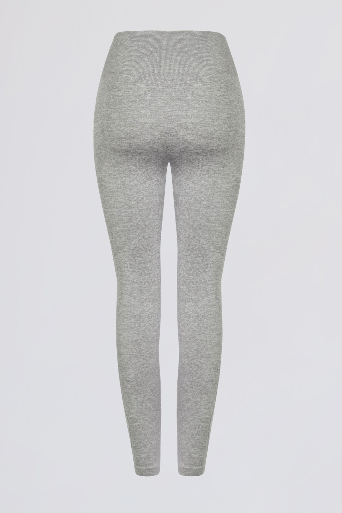 ⁣⁢Super Sculpt Seamless-High-Waist-Leggings in Grau meliert⁤⁣