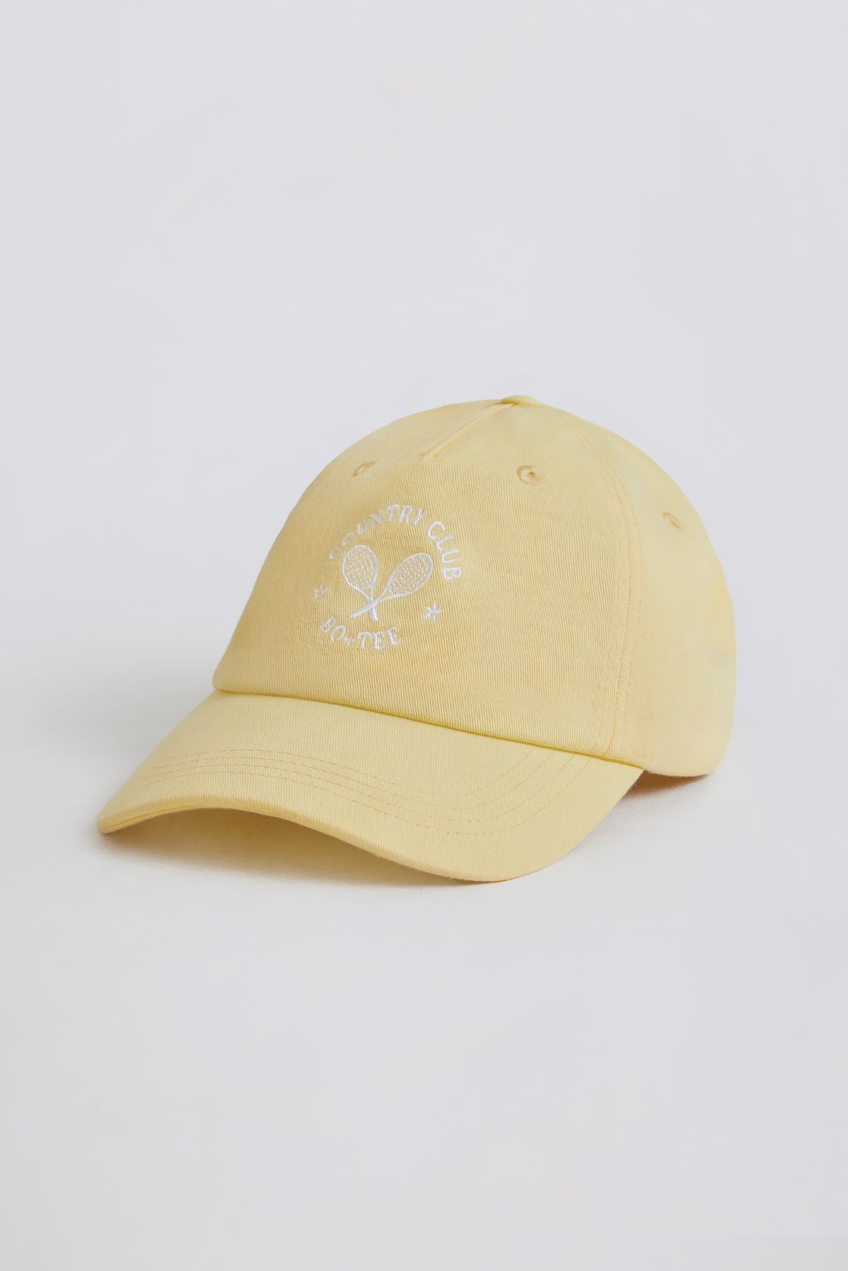 ⁣⁢Baseballcap in Zitronengelb⁤⁣