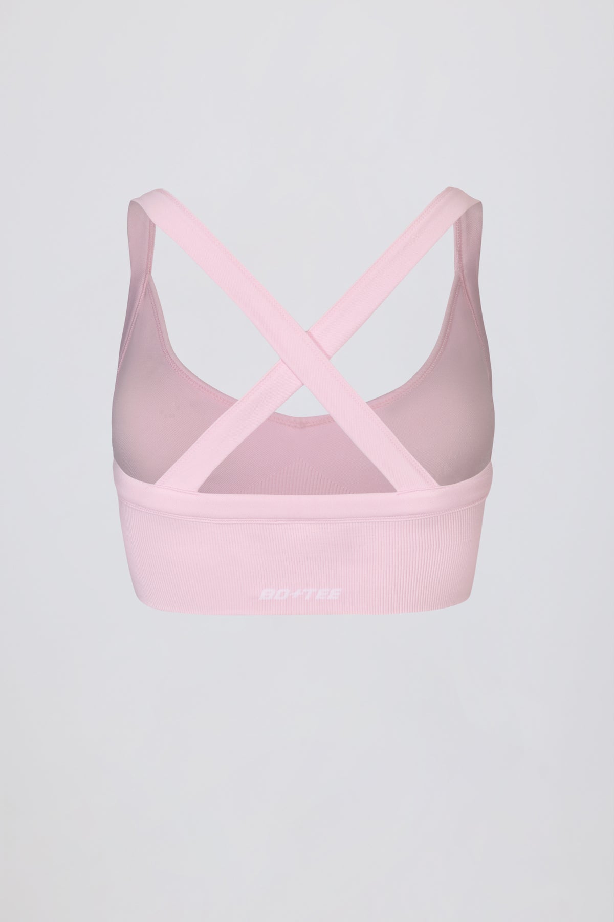 ⁣⁢Super Sculpt Seamless-Sport-BH mit überkreuzten Trägern in Zartrosa⁤⁣