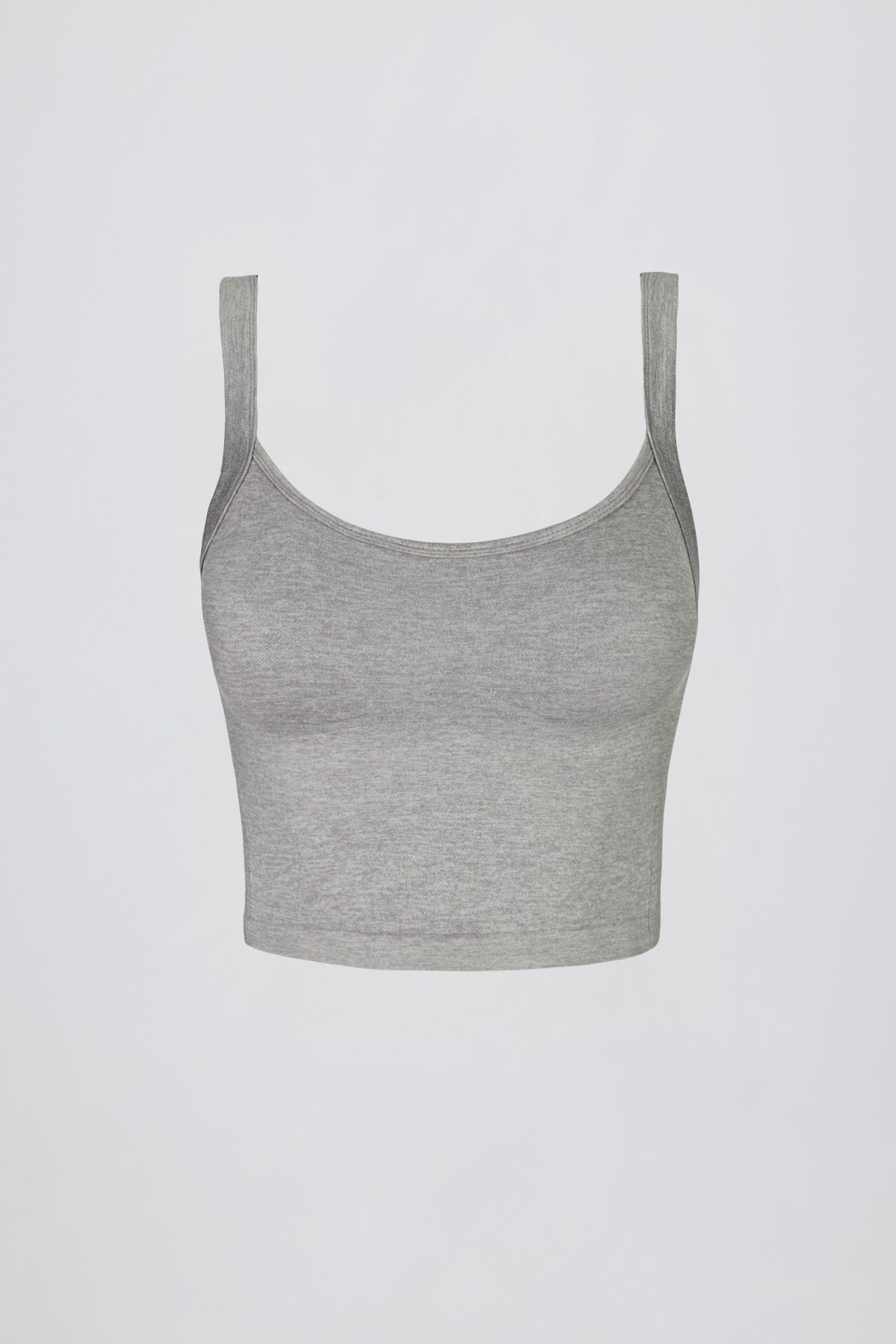 ⁣⁢Super Sculpt Seamless Longline Camisole-Top in Grau meliert⁤⁣