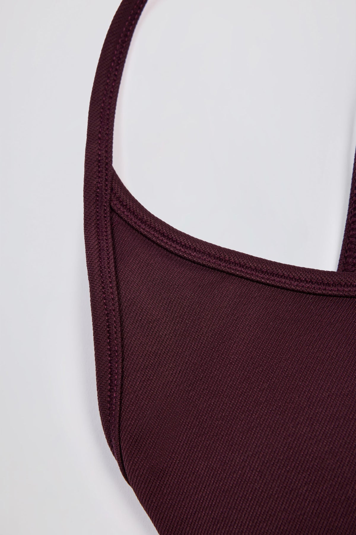 ⁣⁢Super Sculpt Nahtloser Rückenfreier Sport-BH in Burgundy⁤⁣