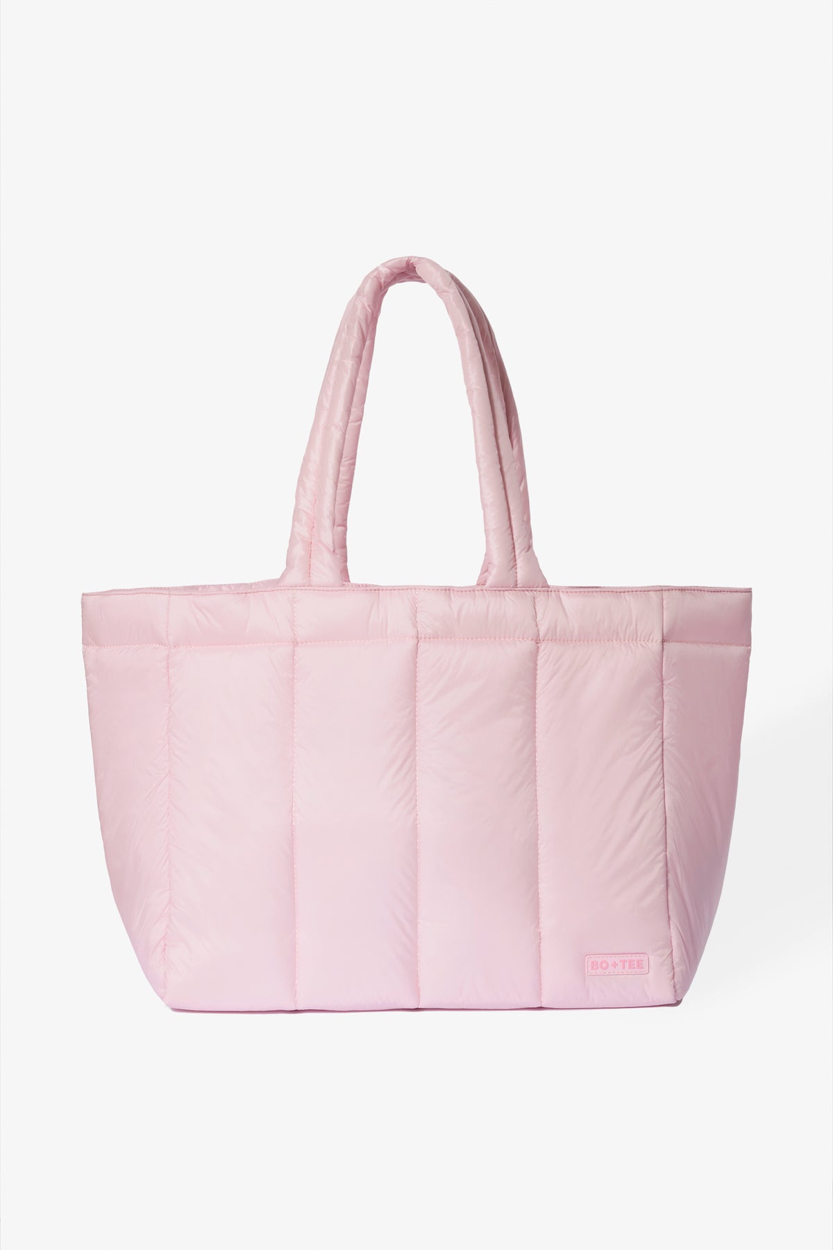 ⁣⁢Wasserdichte Puffer-Tote Bag in Powder Pink⁤⁣ - 1