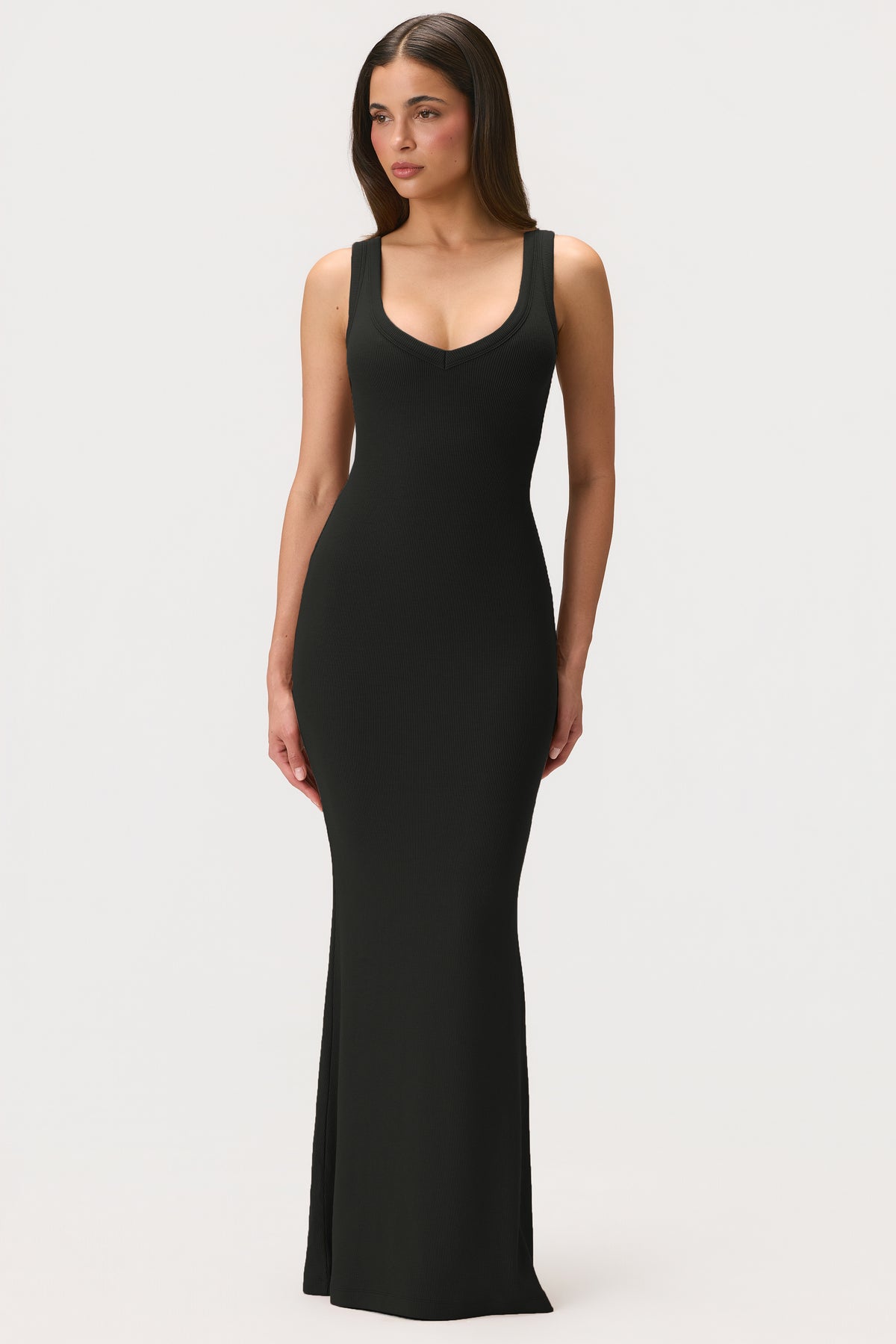 ⁣⁢ButterCloud™ Maxikleid in Schwarz⁤⁣ - 1