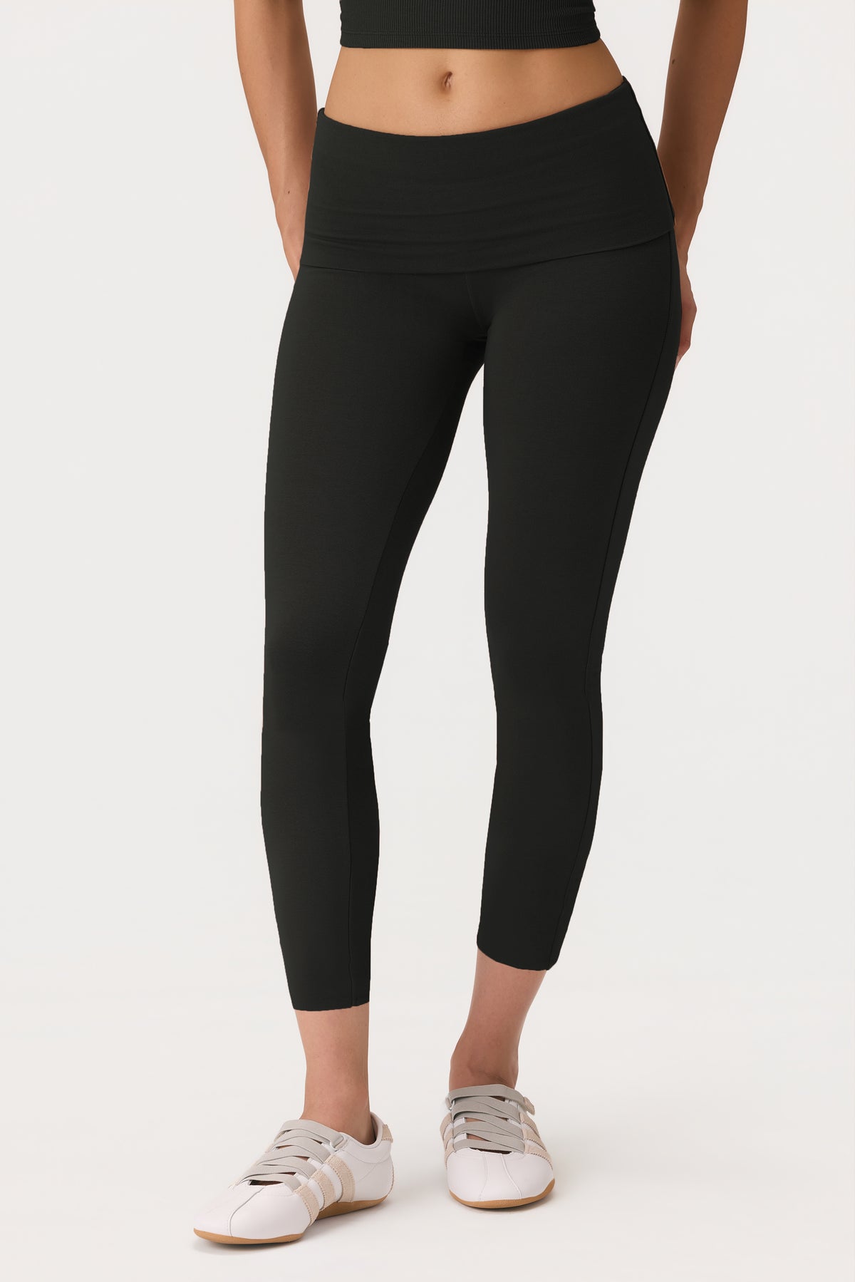 ⁣⁢ButterCloud™ 7/8 Leggings in Schwarz⁤⁣ - 2