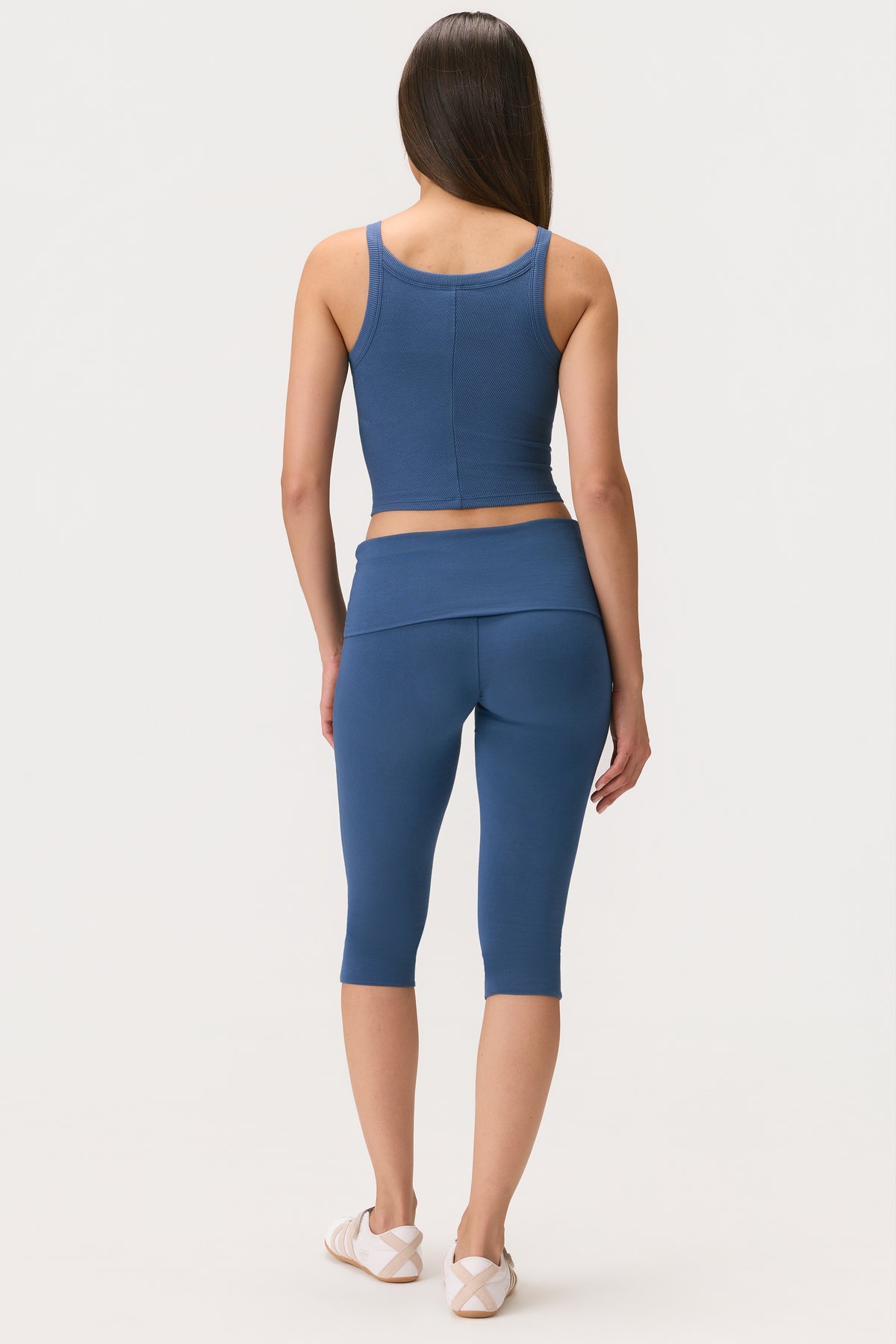 ⁣⁢ButterCloud™ Capri-Leggings in Marine⁤⁣ - 2