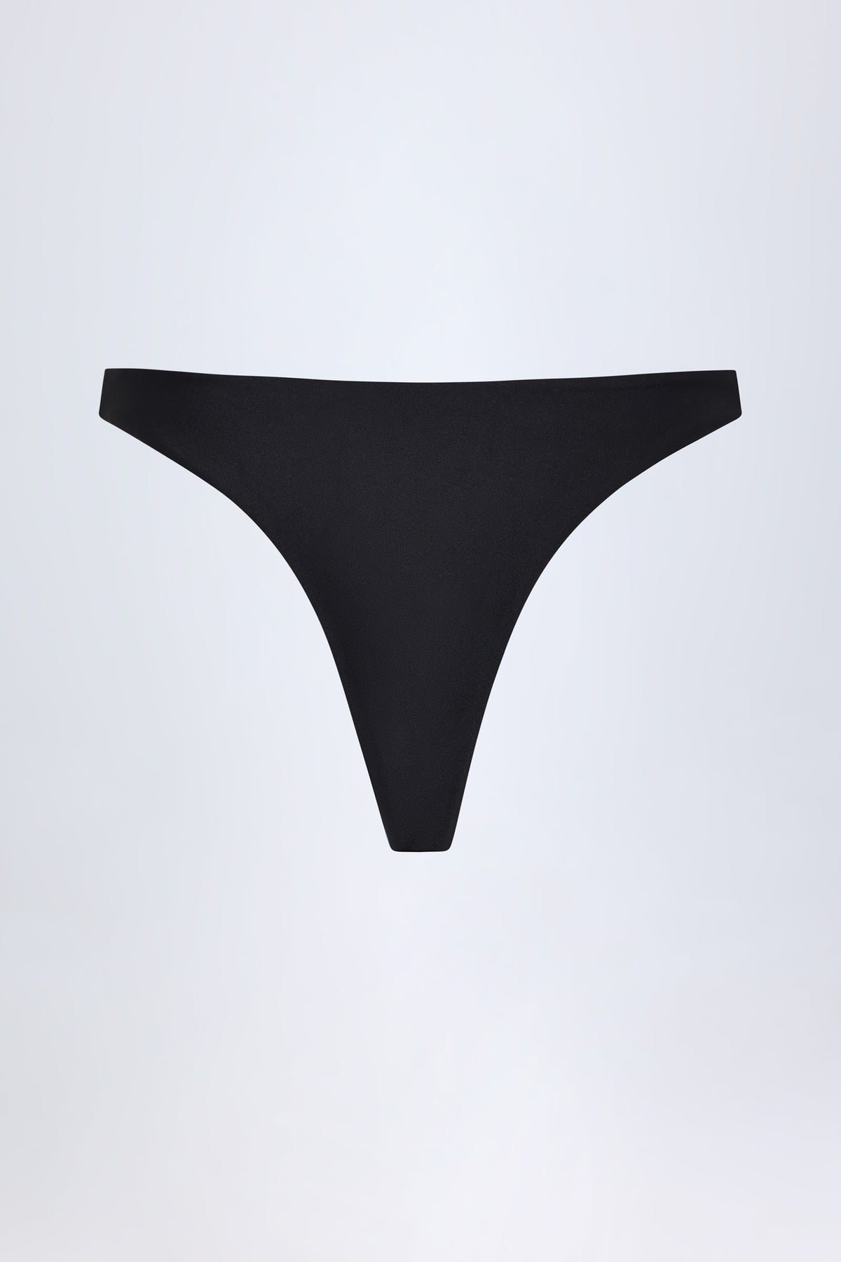 ⁣⁢Cheeky-Bikinihose mit Metalldetail in Schwarz⁤⁣