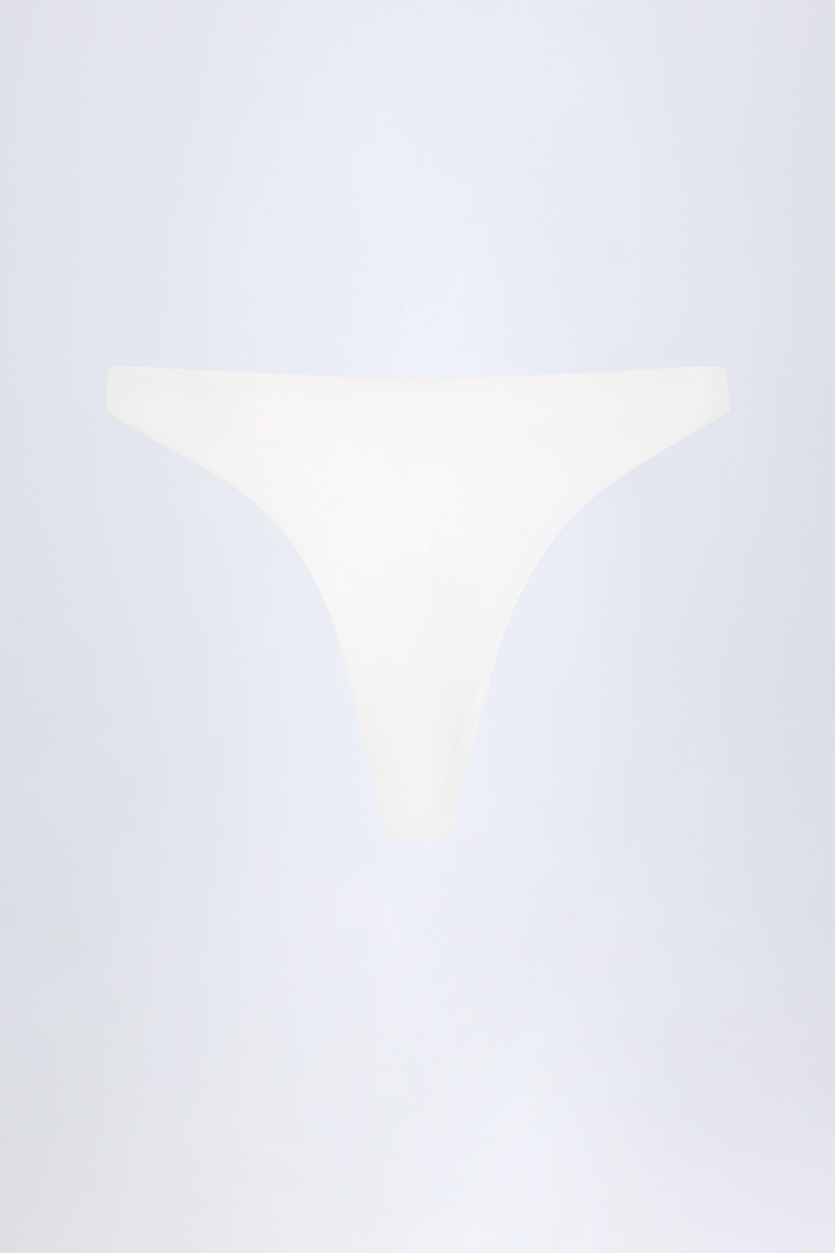 ⁣⁢Cheeky-Bikinihose mit Metalldetail in Weiß⁤⁣