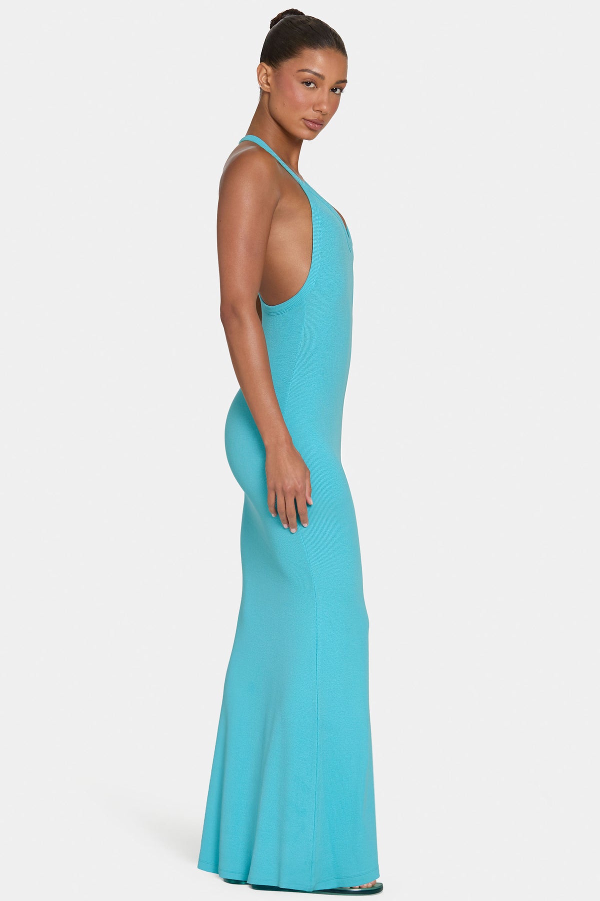 ⁣⁢ButterCloud™ Maxikleid in Aqua⁤⁣