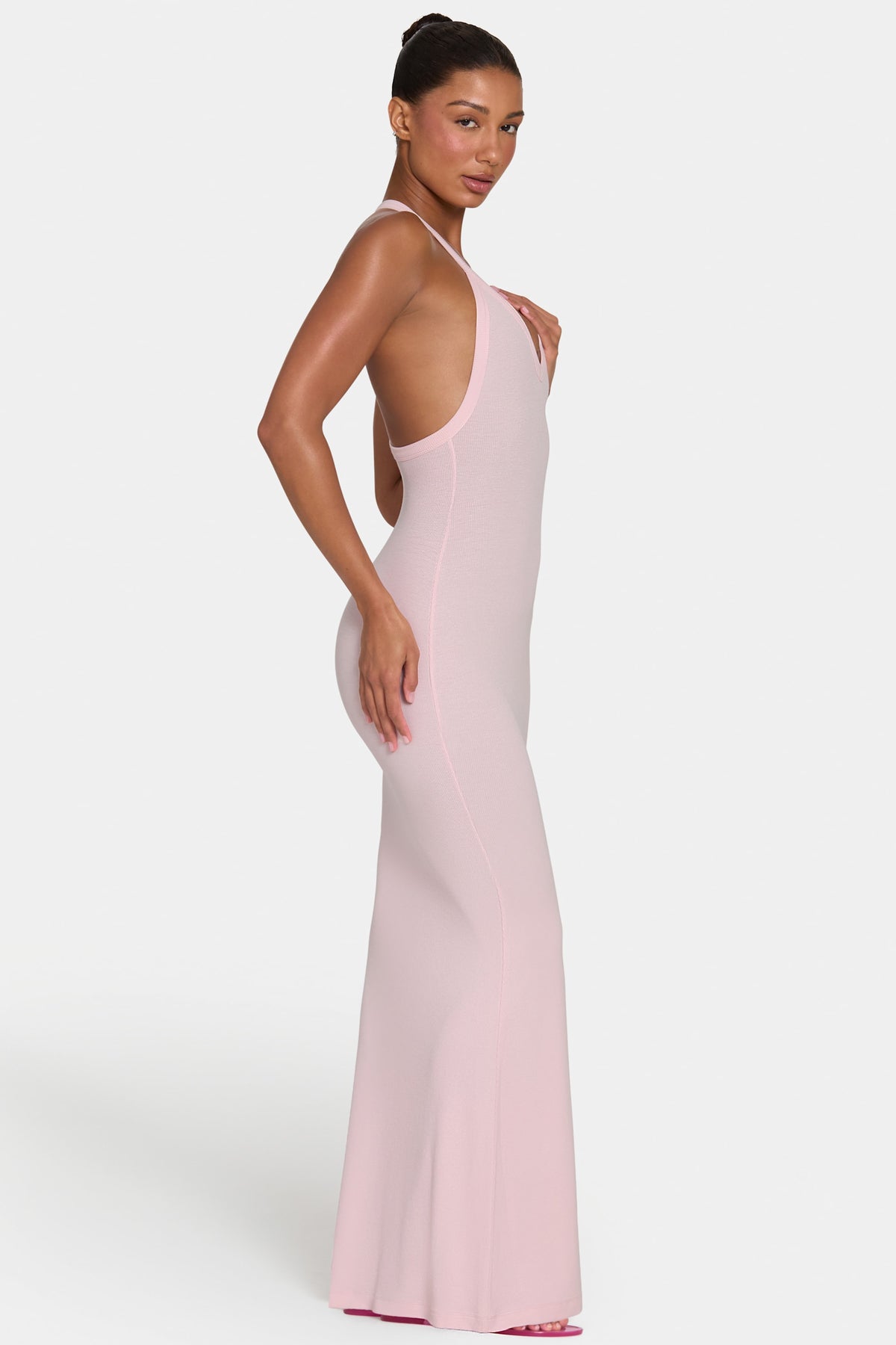 ⁣⁢ButterCloud™ Maxikleid in Rosé⁤⁣