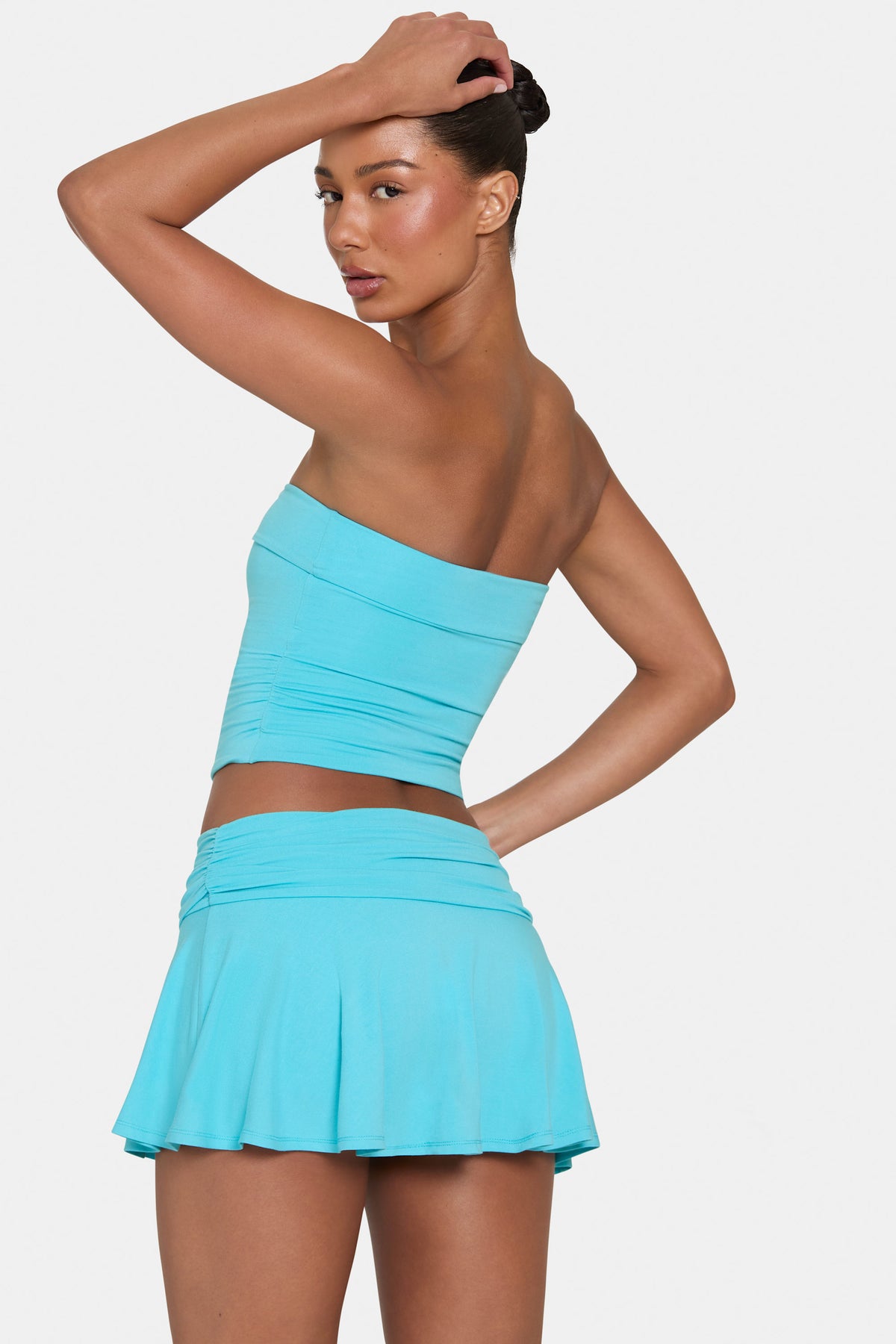 ⁣⁢ButterCloud™ Miniskort in Aqua⁤⁣