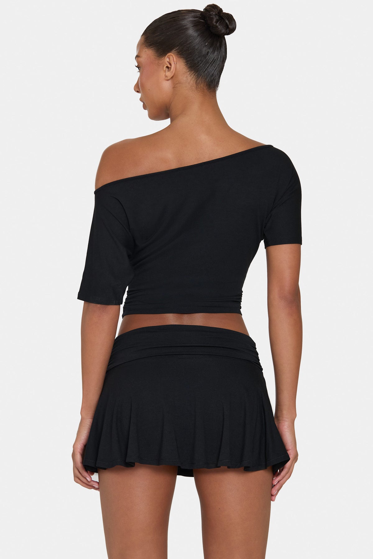 ⁣⁢ButterCloud™ Mini-Skort in Black⁤⁣ - 2