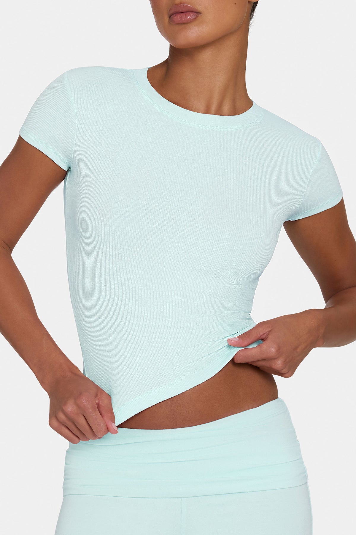 ⁣⁢ButterCloud™ T-Shirt in Pfefferminz⁤⁣