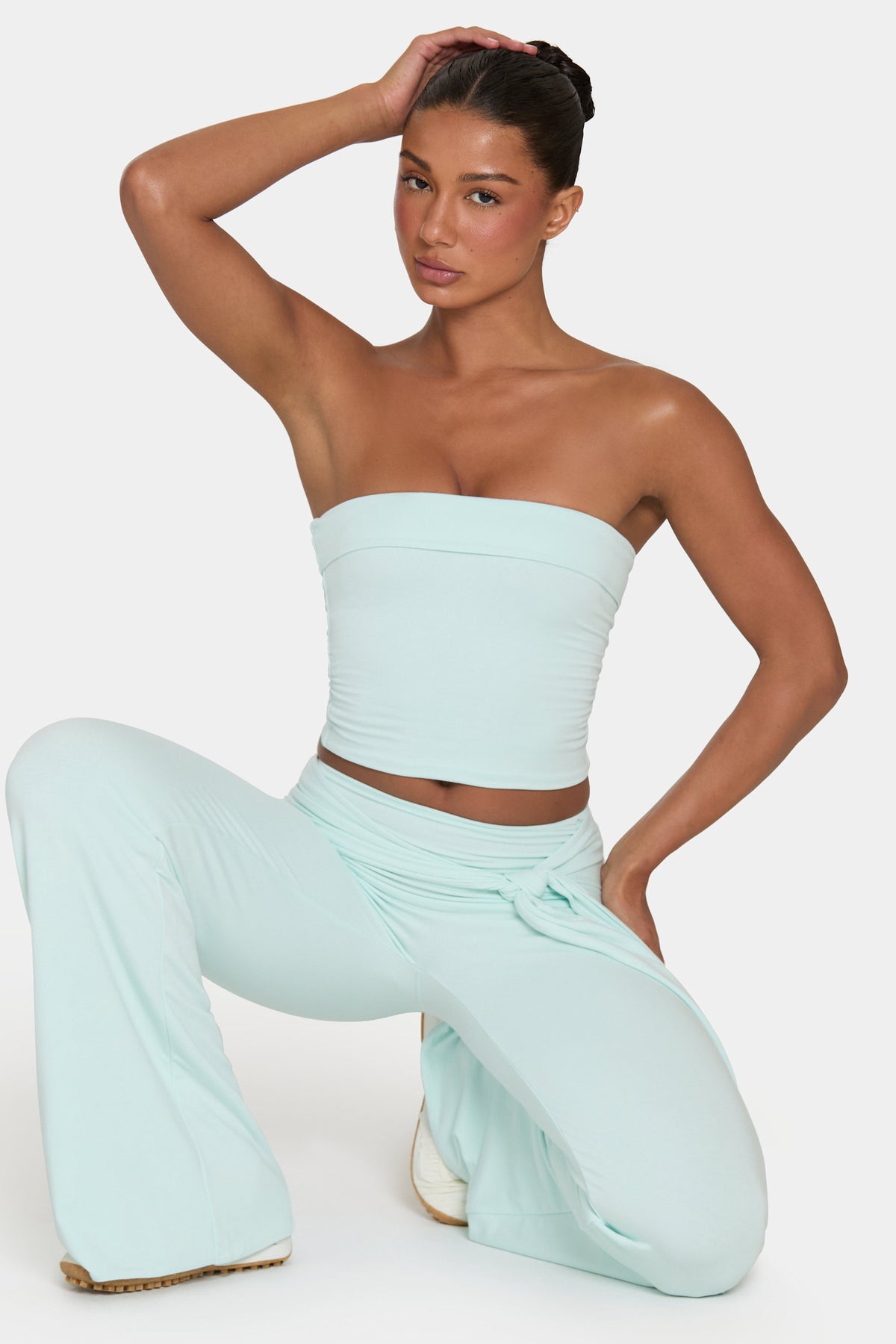⁣⁢ButterCloud™ Bandeau-Top in Pfefferminz⁤⁣