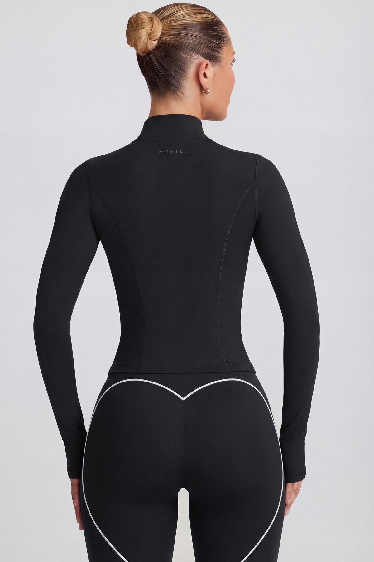 ⁣⁢Soft Active Reißverschlussjacke in Schwarz⁤⁣ - 2