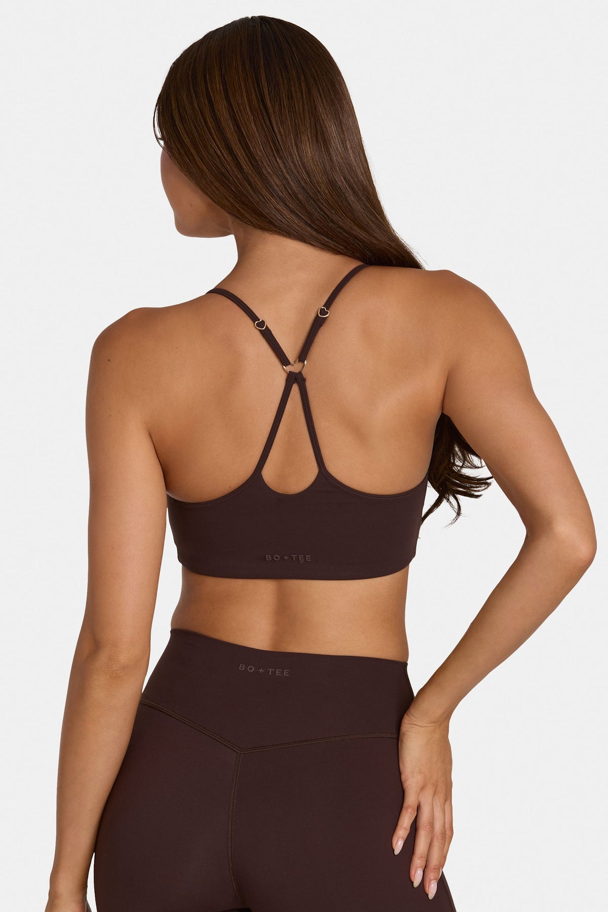 ⁣⁢Soft Active Sport-BH mit leichtem Halt in Espresso⁤⁣ - 2